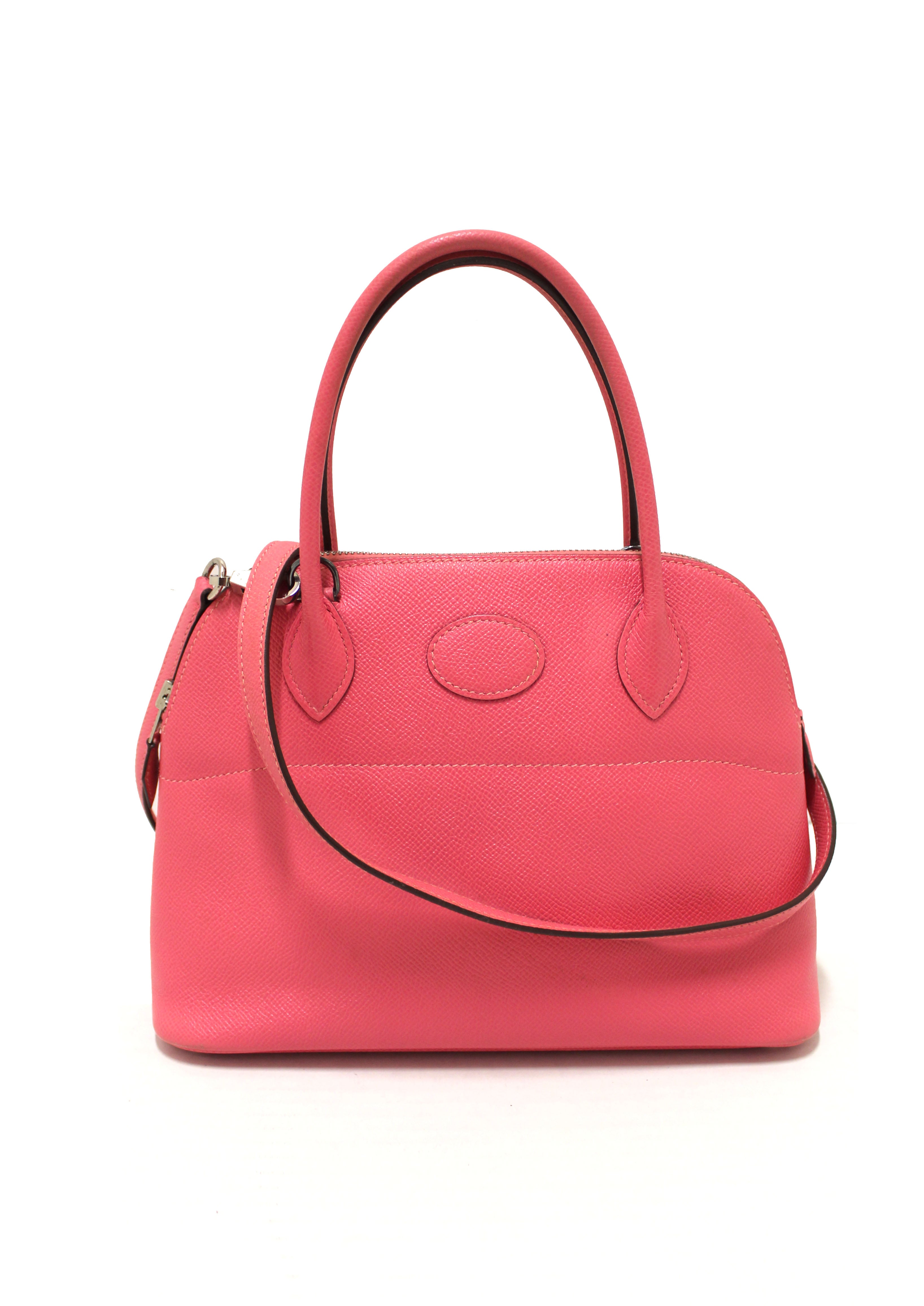 Hermes Bolide 27 Epsom Leather Handbag/Shoulder Bag