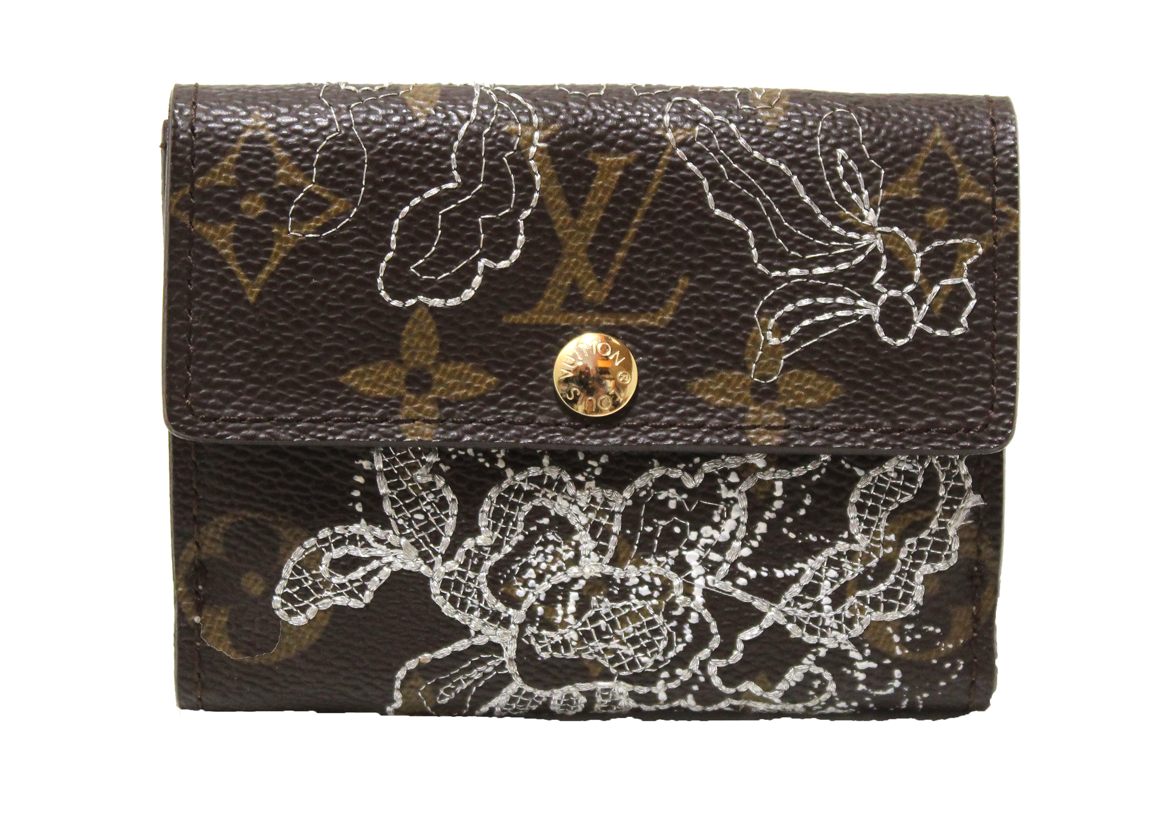 Louis Vuitton Monogram Canvas and Leather Limited Edition Dentelle