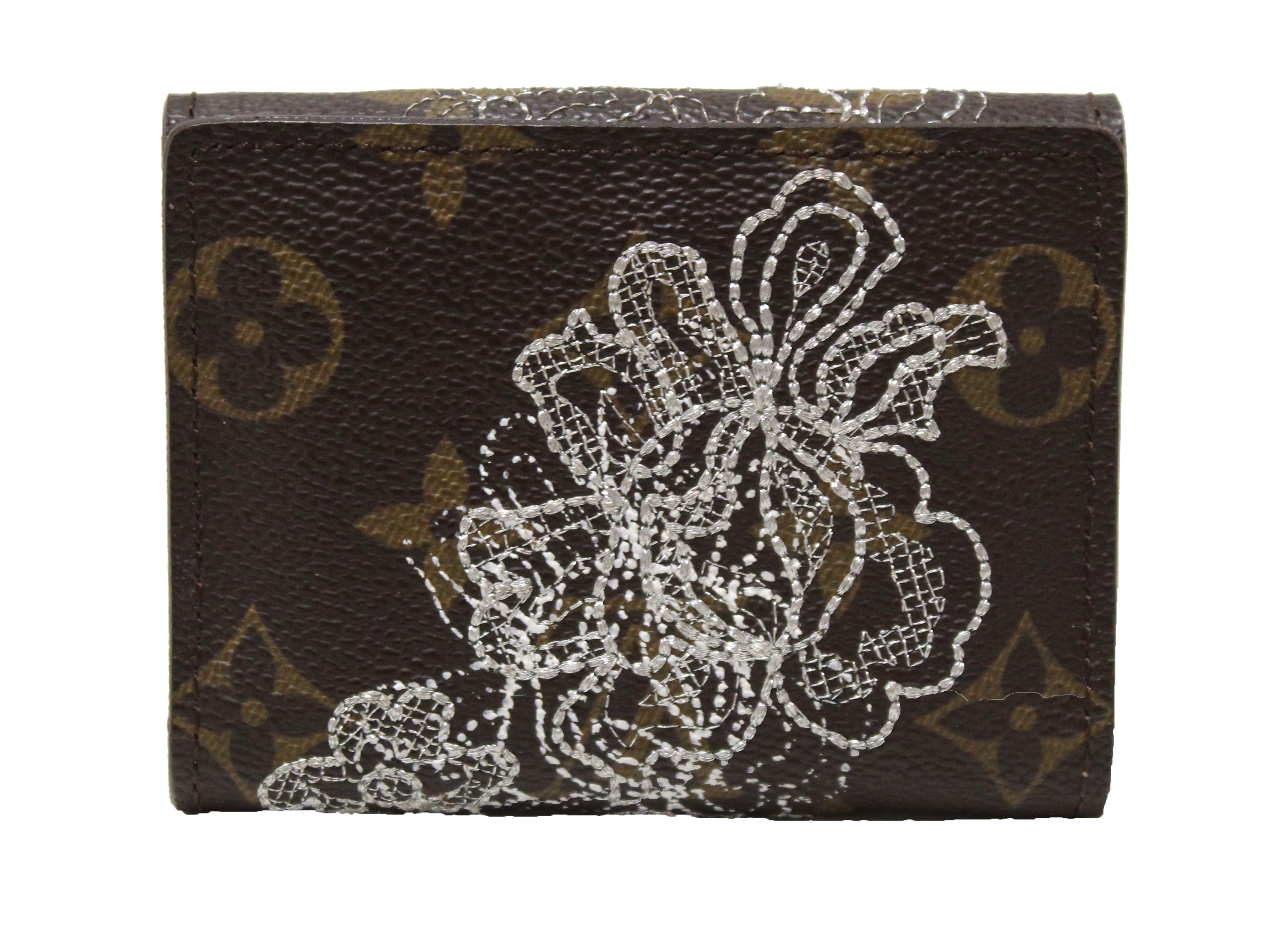 Authentic Louis Vuitton Classic Monogram dentelle Card Holder