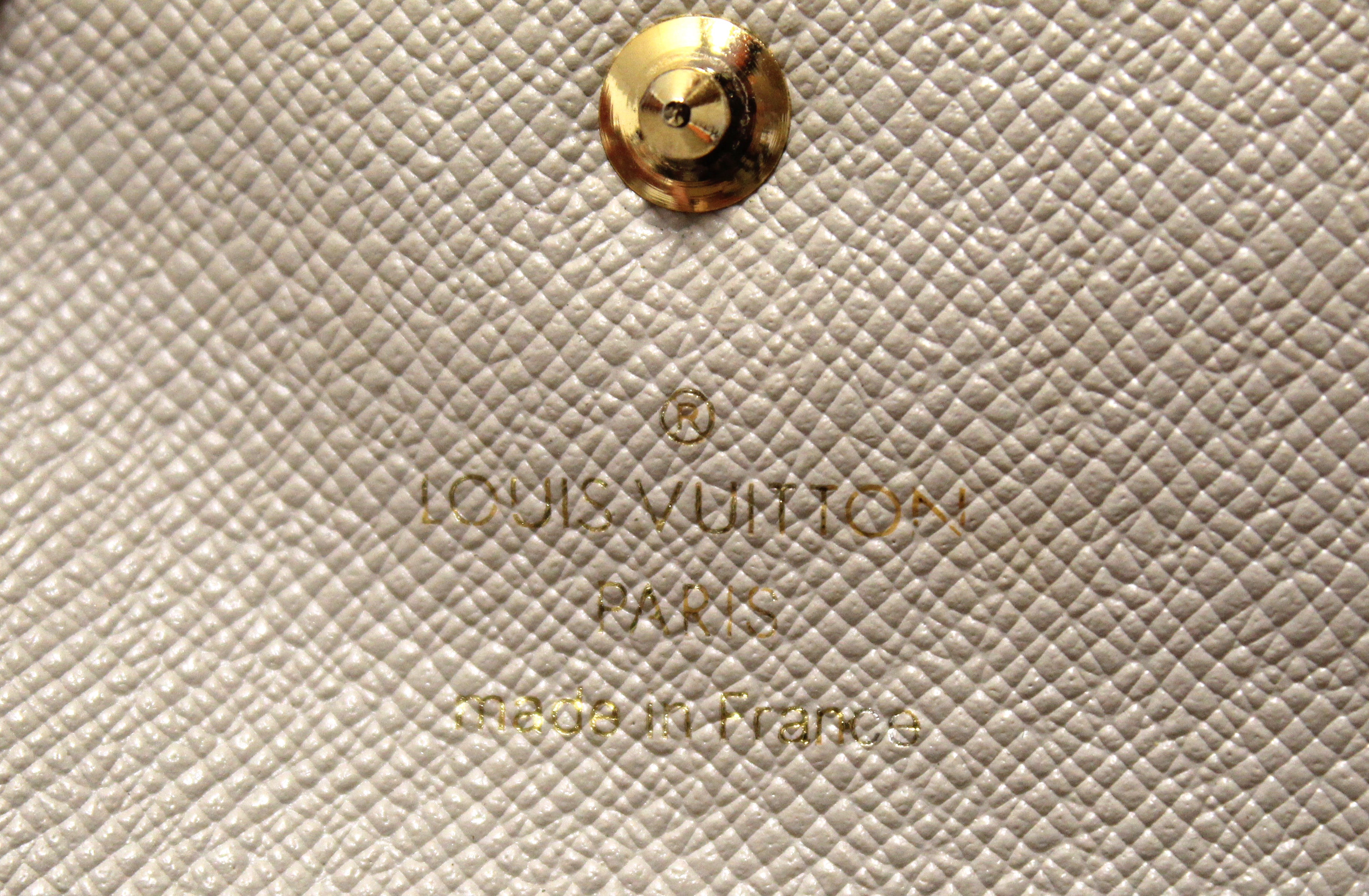 Authentic Louis Vuitton Classic Monogram Dentelle Card Holder
