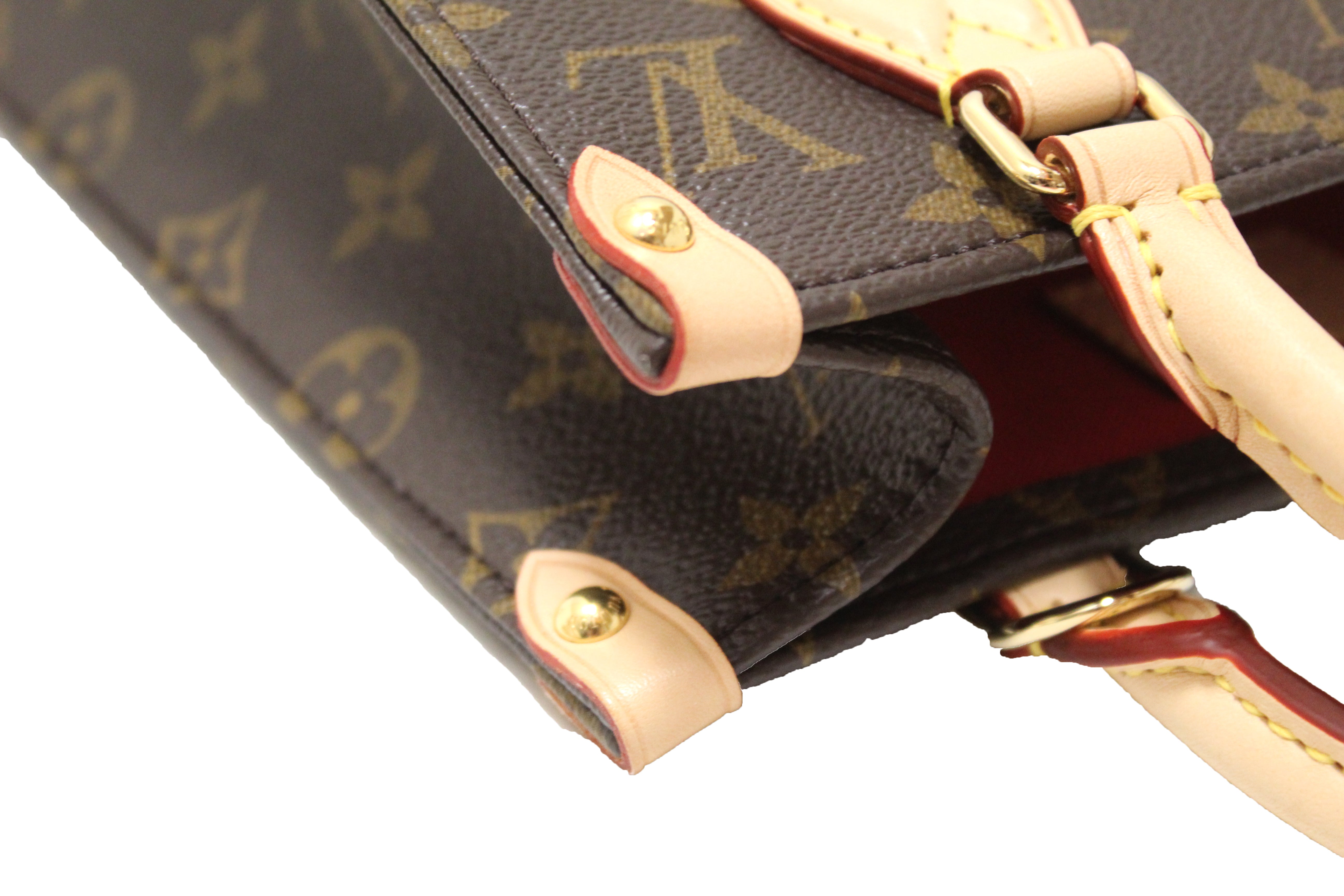 Louis Vuitton Monogram Sac Plat BB - Brown Handle Bags, Handbags