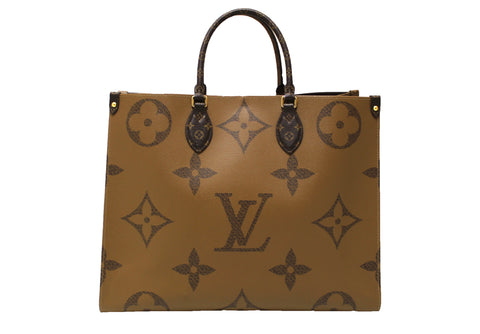 Authentic Louis Vuitton Monogram Giant OnTheGo GM Tote Bag