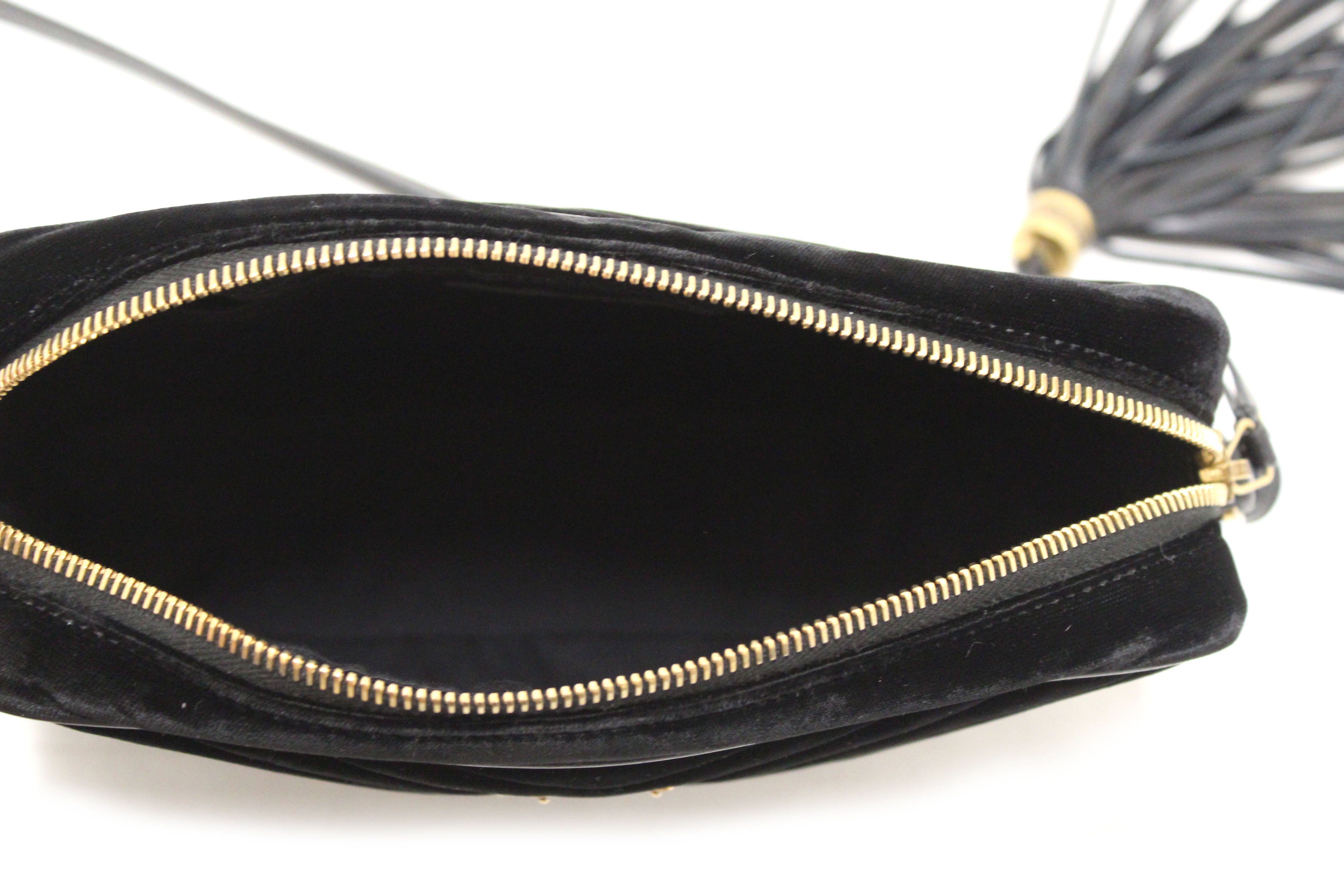 Chanel Chanel Handbag Cc Camera Case Taupe Medium Quilted Lambskin