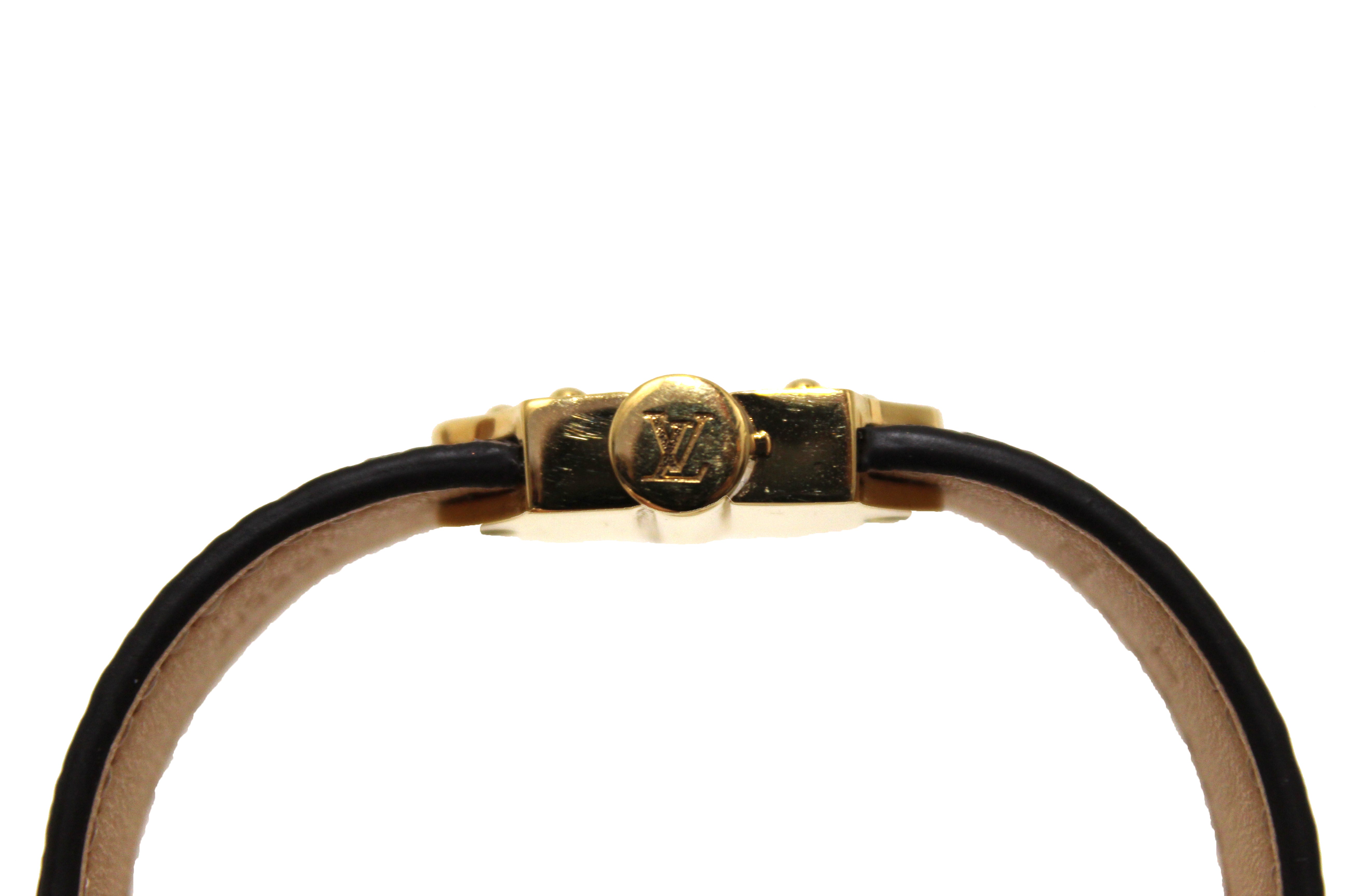 Louis Vuitton Womans Nano Monogram Bracelet Monogram 19 – Luxe