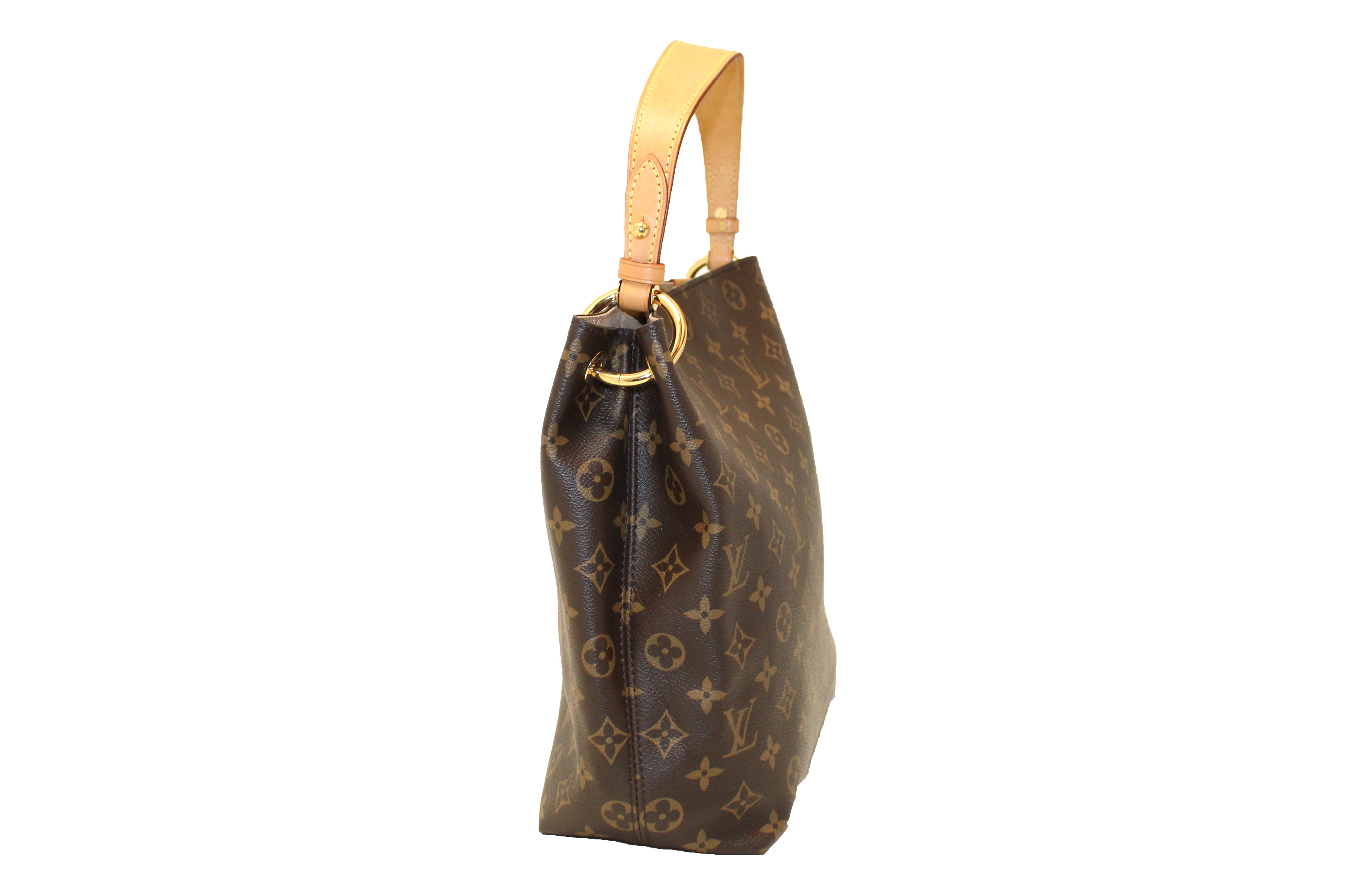Louis Vuitton NWB! 'Graceful' PM Monogram Canvas Hobo Bag – The