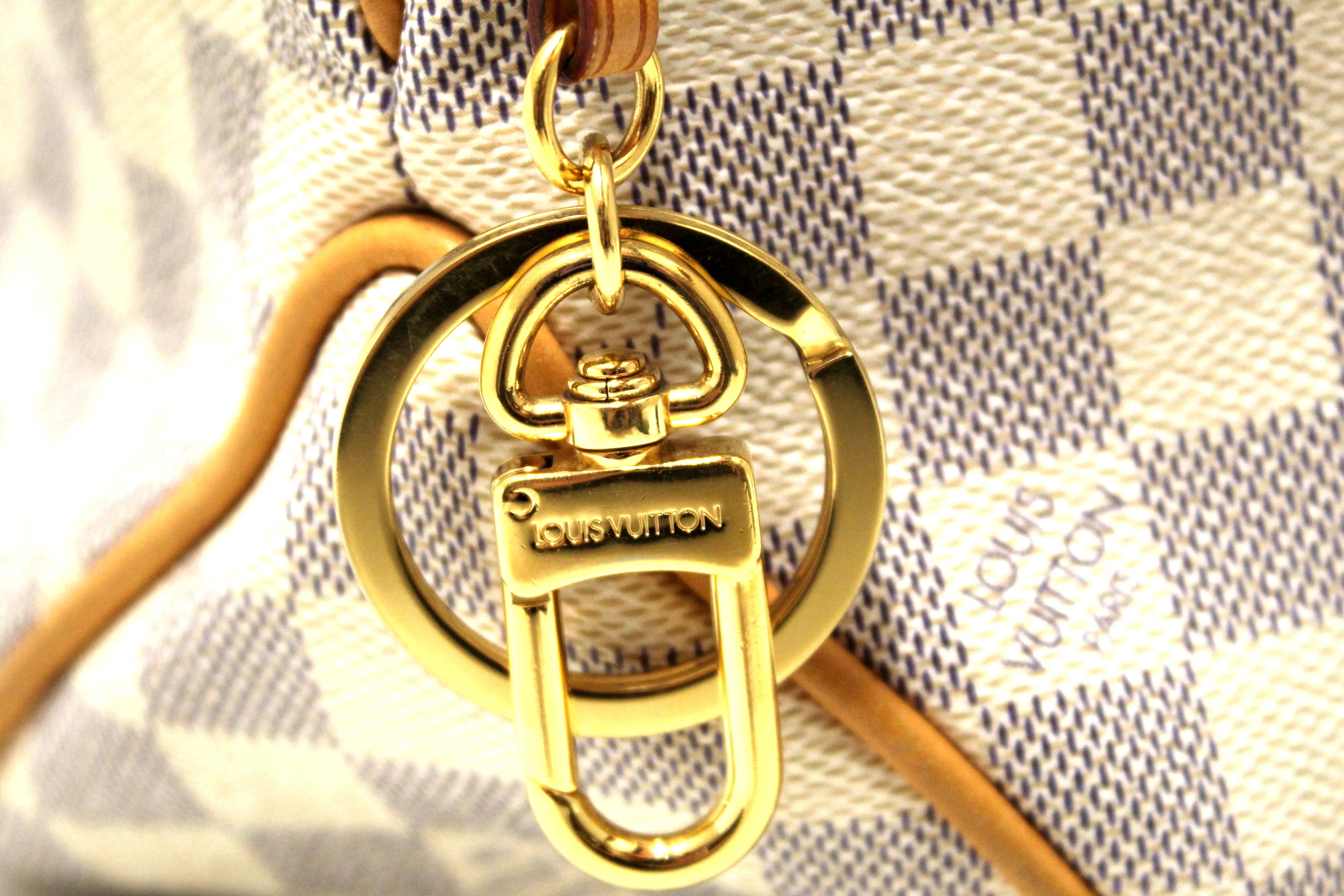 Authentic Louis Vuitton Damier Azur Delightful PM Hobo Shoulder Bag