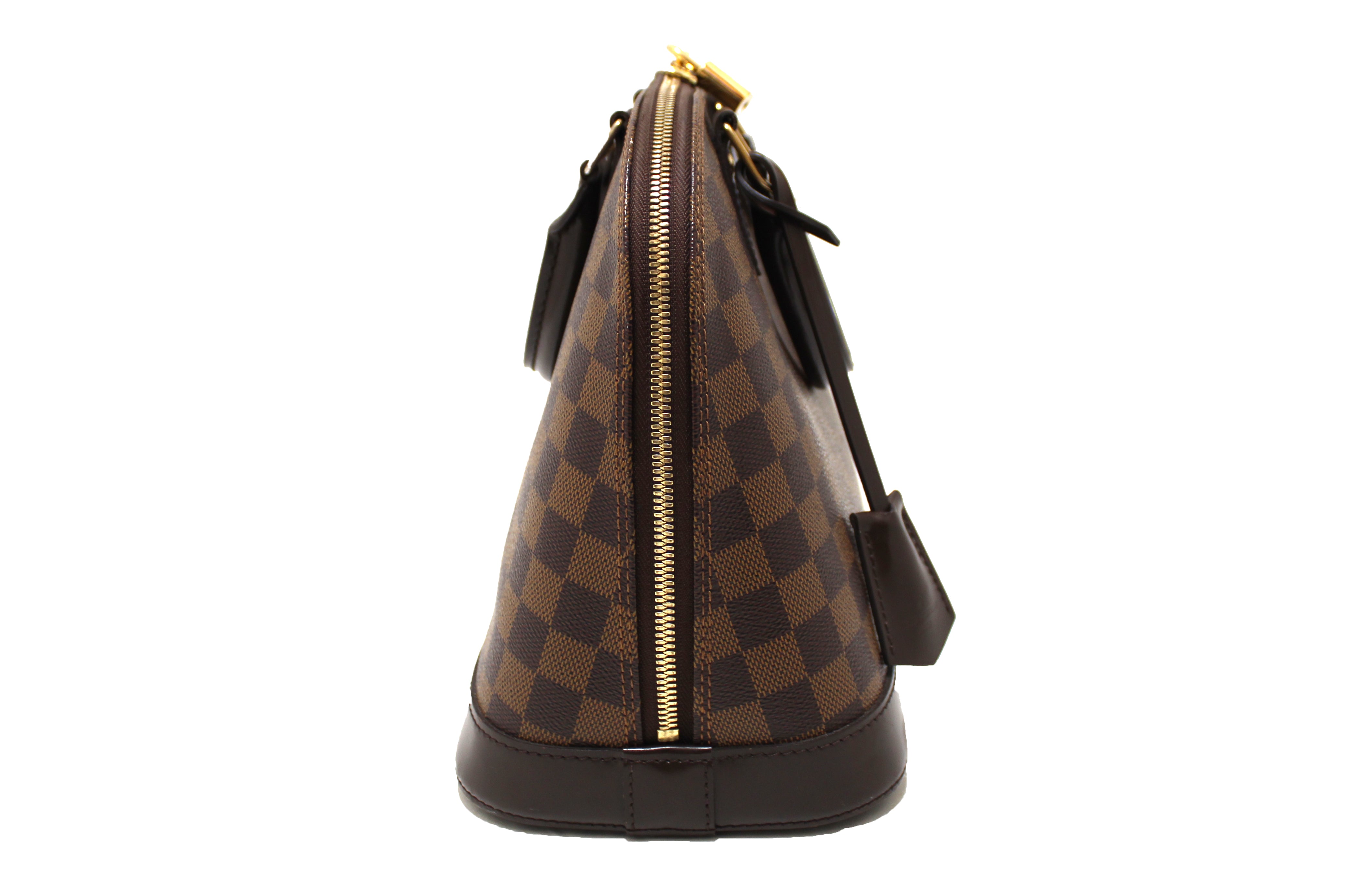 Louis Vuitton Alma PM in Neutral Empreinte Leather Handbag - Authentic Pre-Owned Designer Handbags