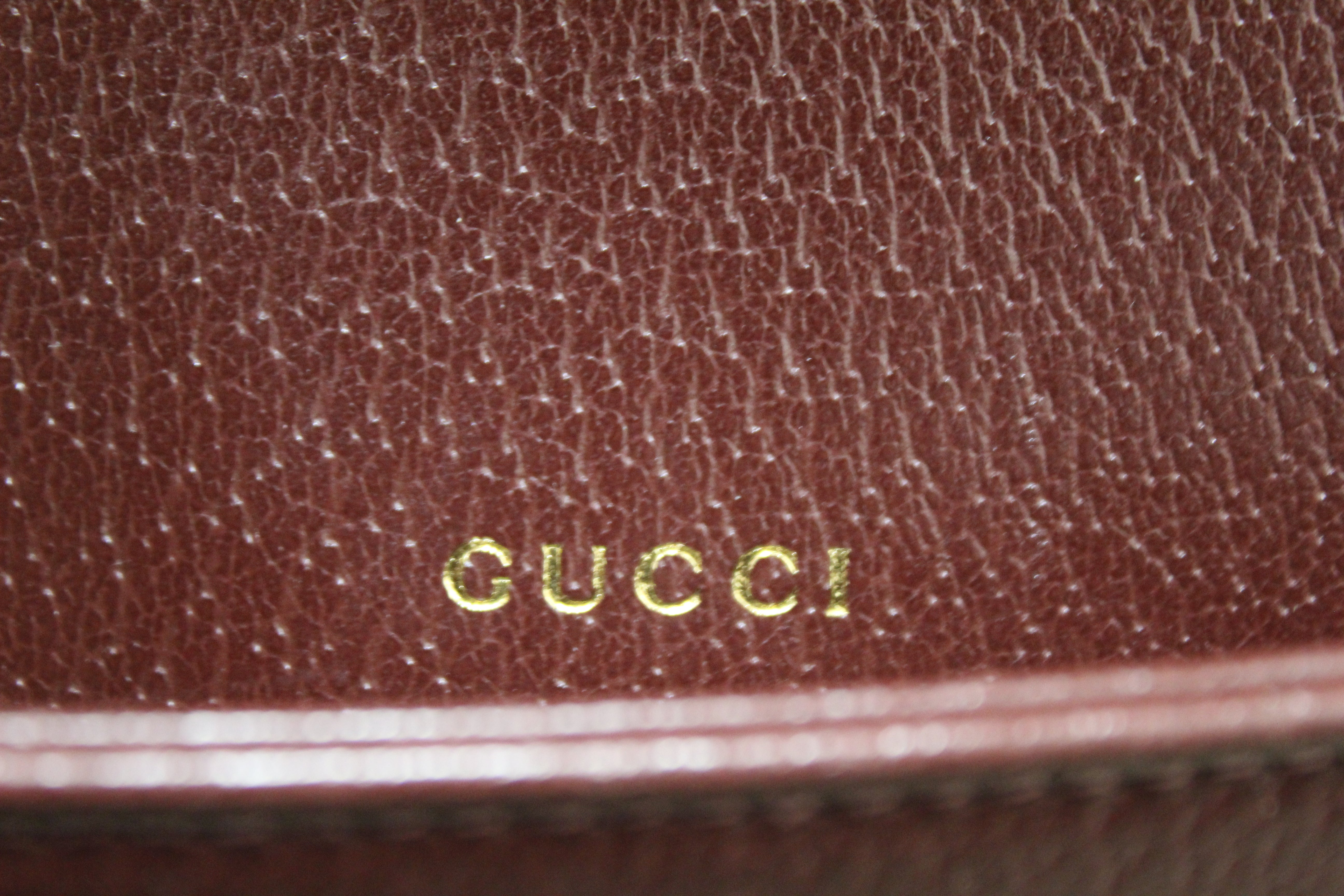 Authentic GUCCI Horsebit Shoulder Hand Bag GG Canvas Leather 115867 Brown  7851G