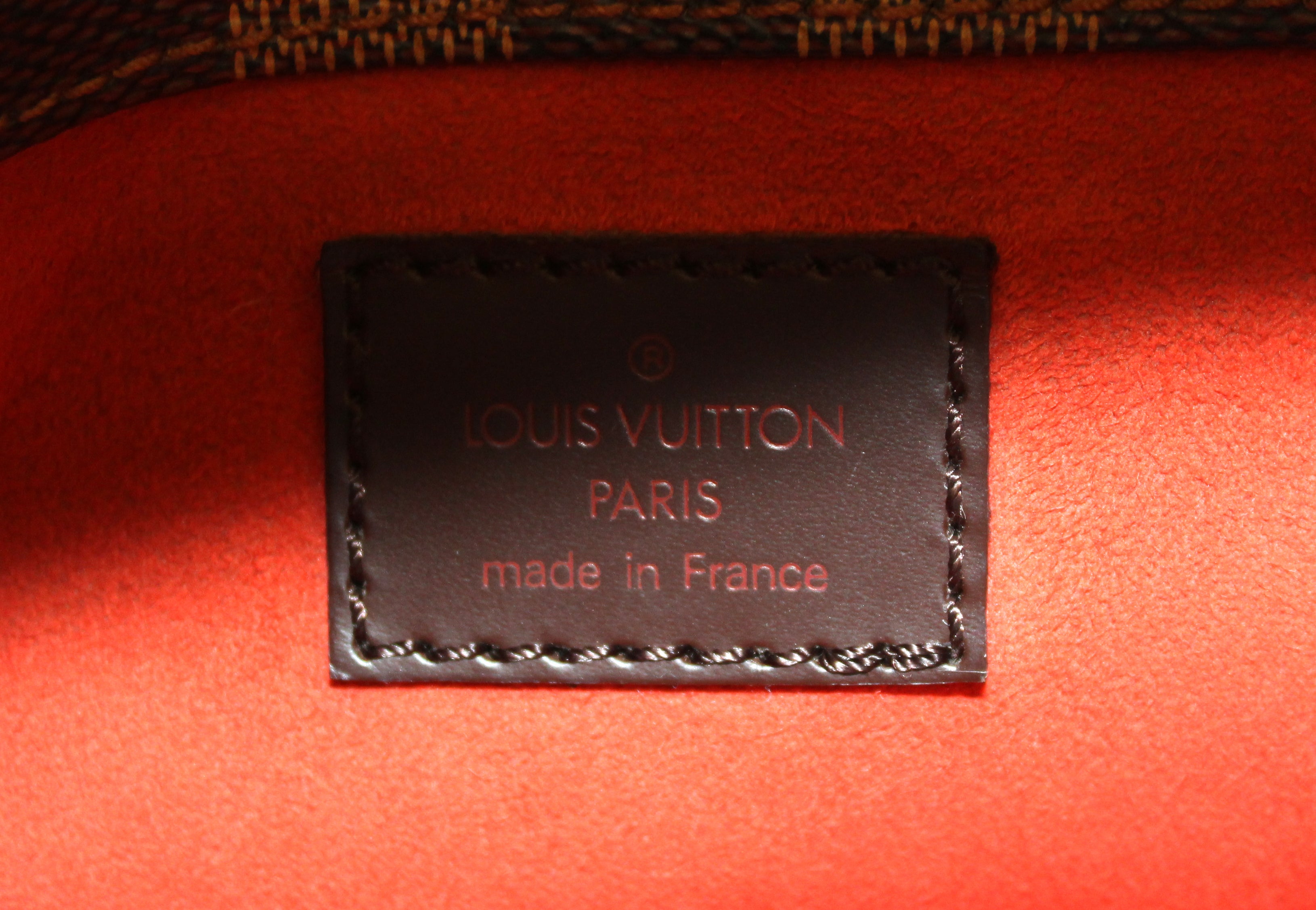 Authentic Louis Vuitton Damier Ebene Aubagne Shoulder Bag
