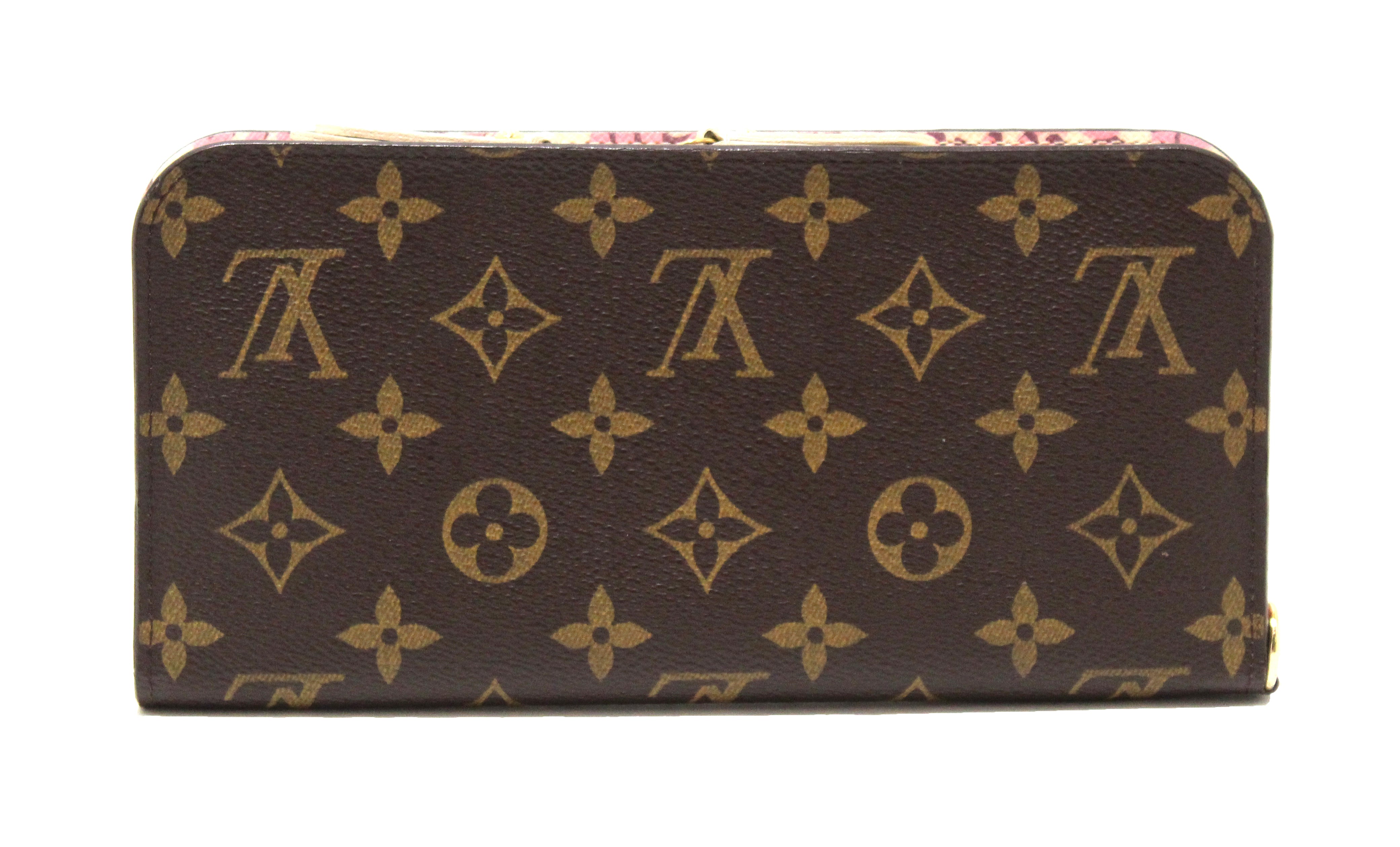 Authentic Louis Vuitton Limited Edition Monogram Canvas Stephen Sprouse Leopard Insolite Wallet