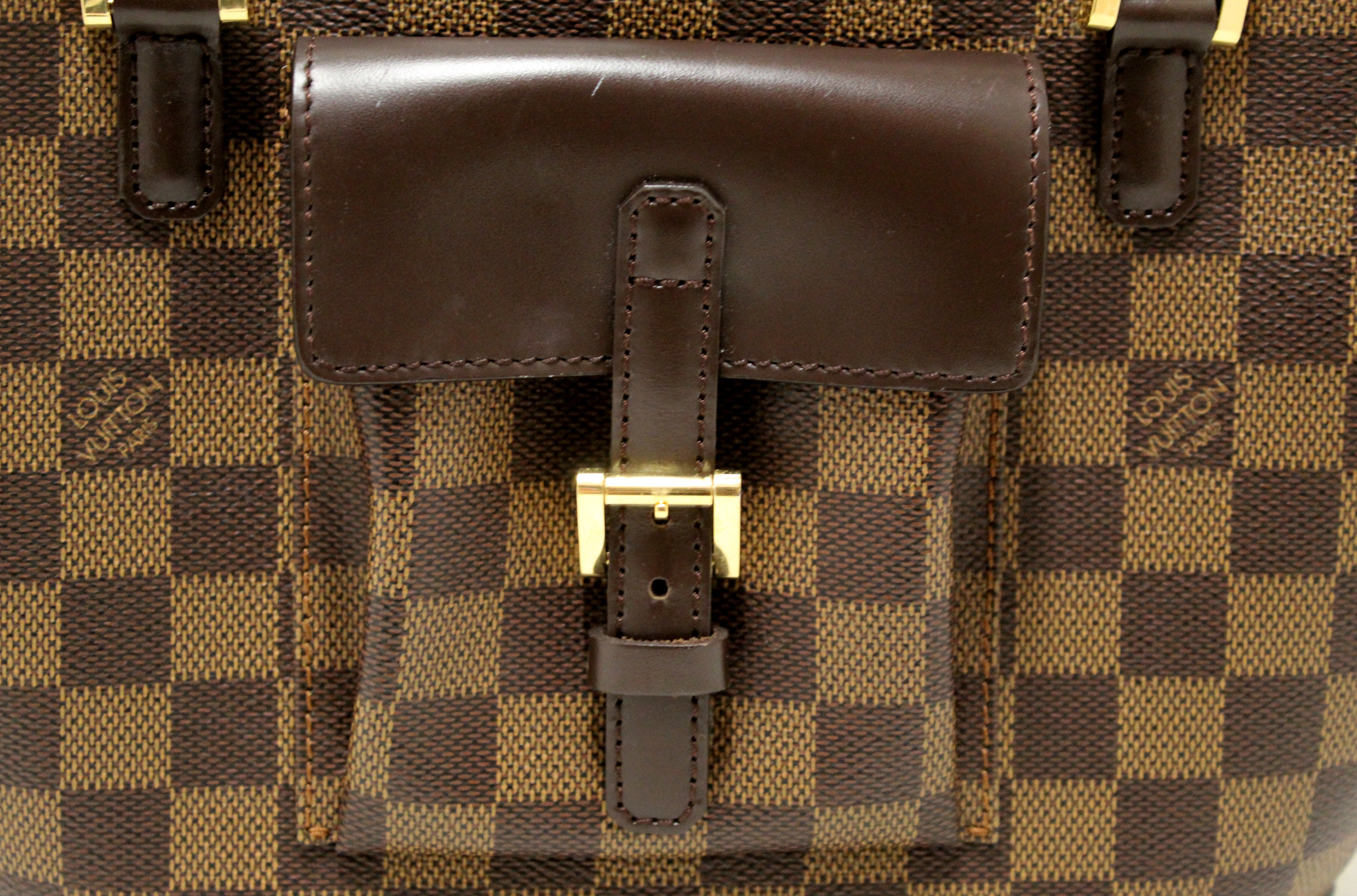 Louis Vuitton Vintage Brown Damier Ebene Coated Canvas Shoulder Bag, Best  Price and Reviews