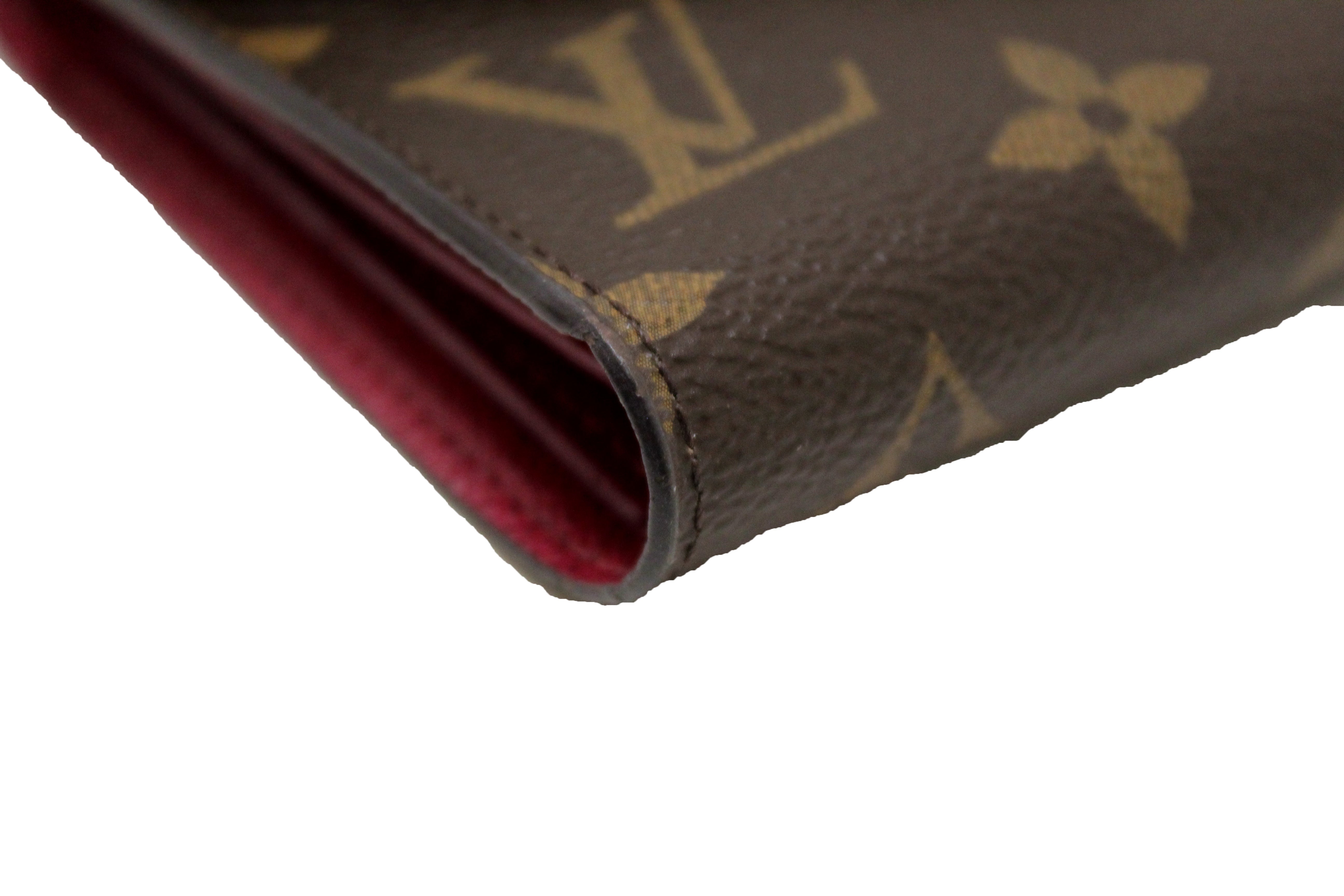 Louis Vuitton Monogram Flower Wallet Coquelicot