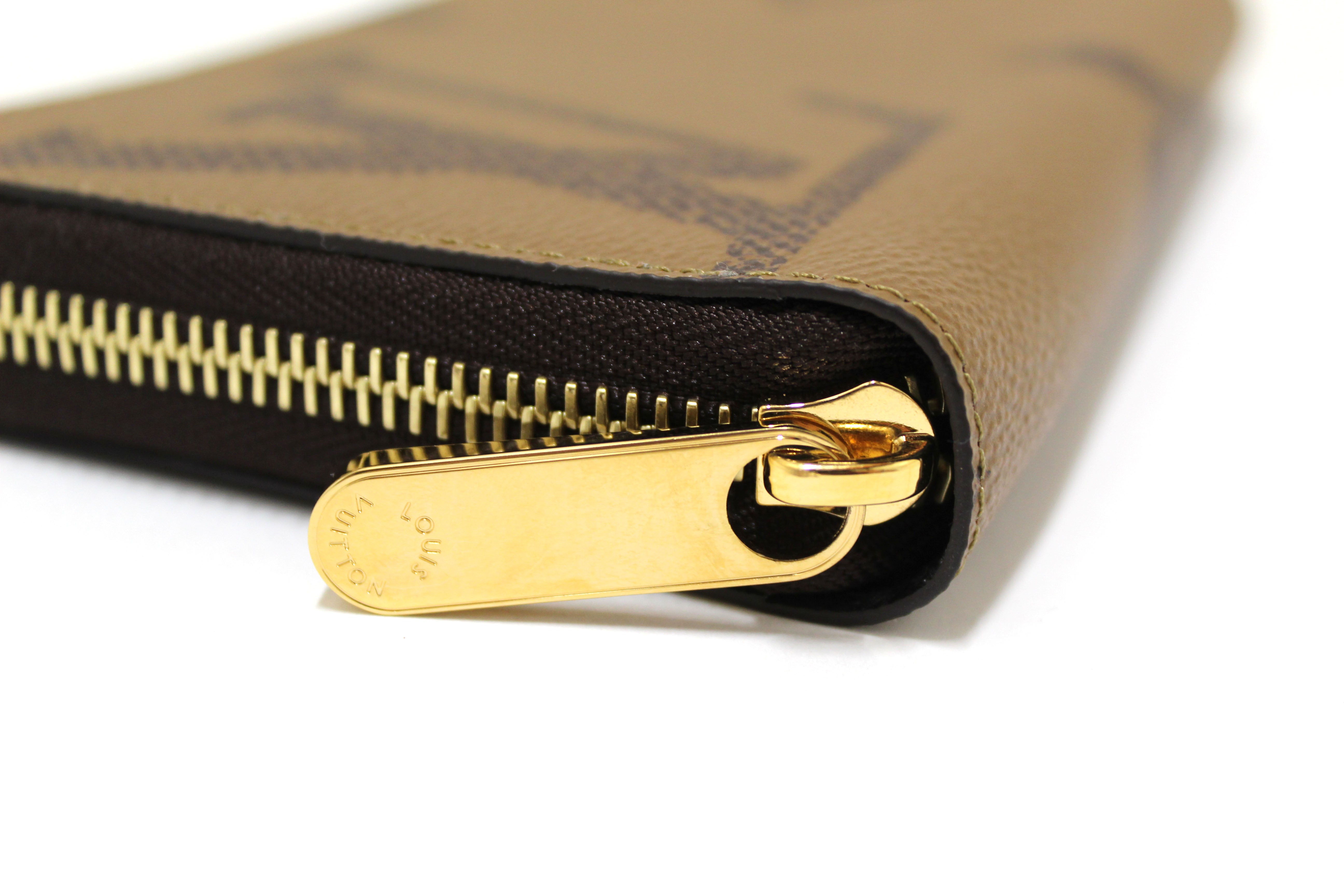Louis Vuitton Damier Ebene Canvas Bi-Fold Wallet on SALE