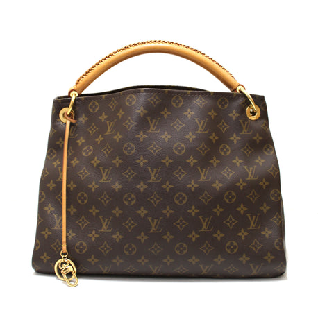 Authentic Louis Vuitton Classic Monogram Canvas Artsy MM Shoulder Bag