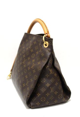 Authentic Louis Vuitton Classic Monogram Canvas Artsy MM Shoulder Bag