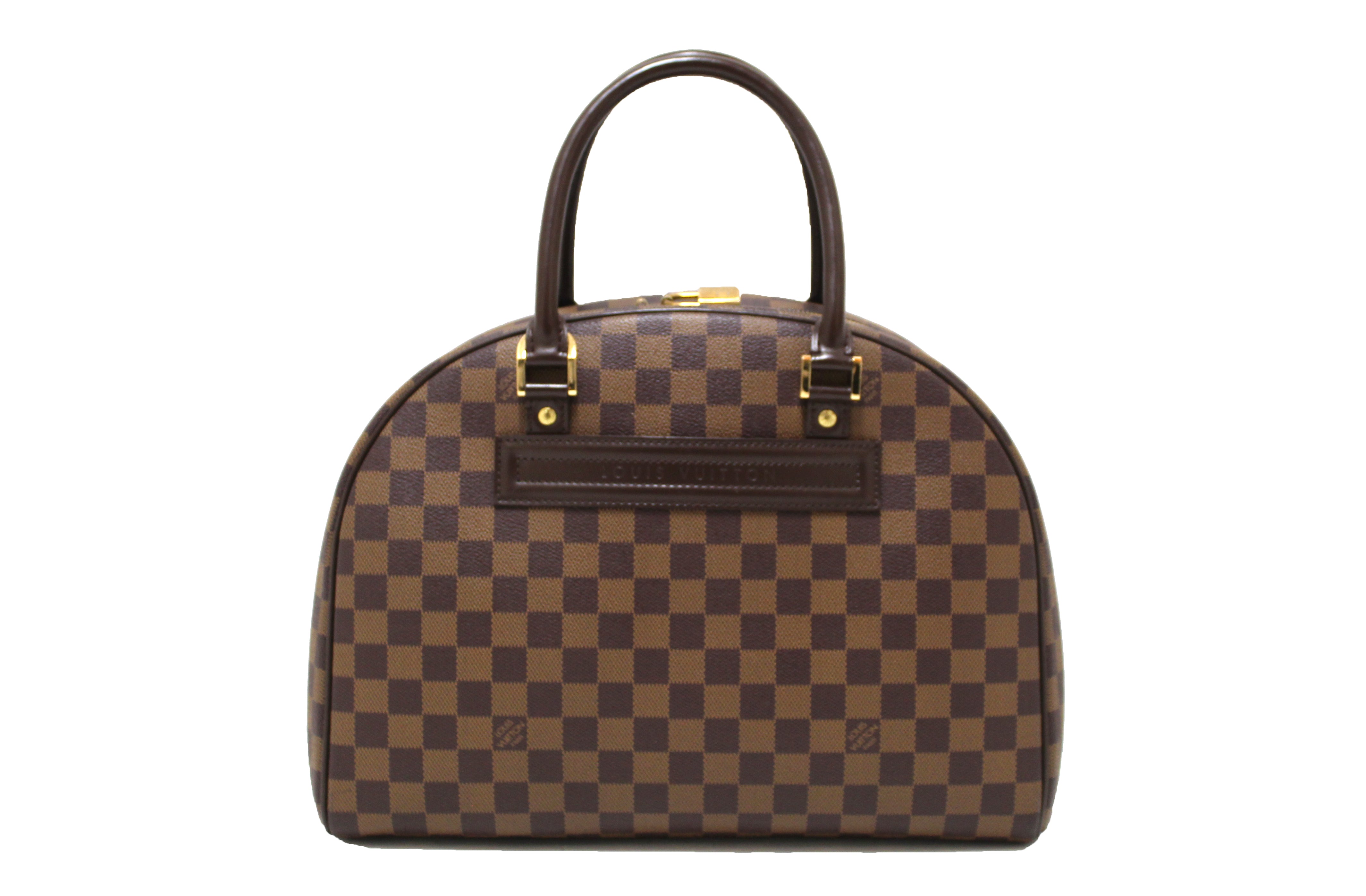 Authentic Louis Vuitton Damier Ebene Nolita Handbag