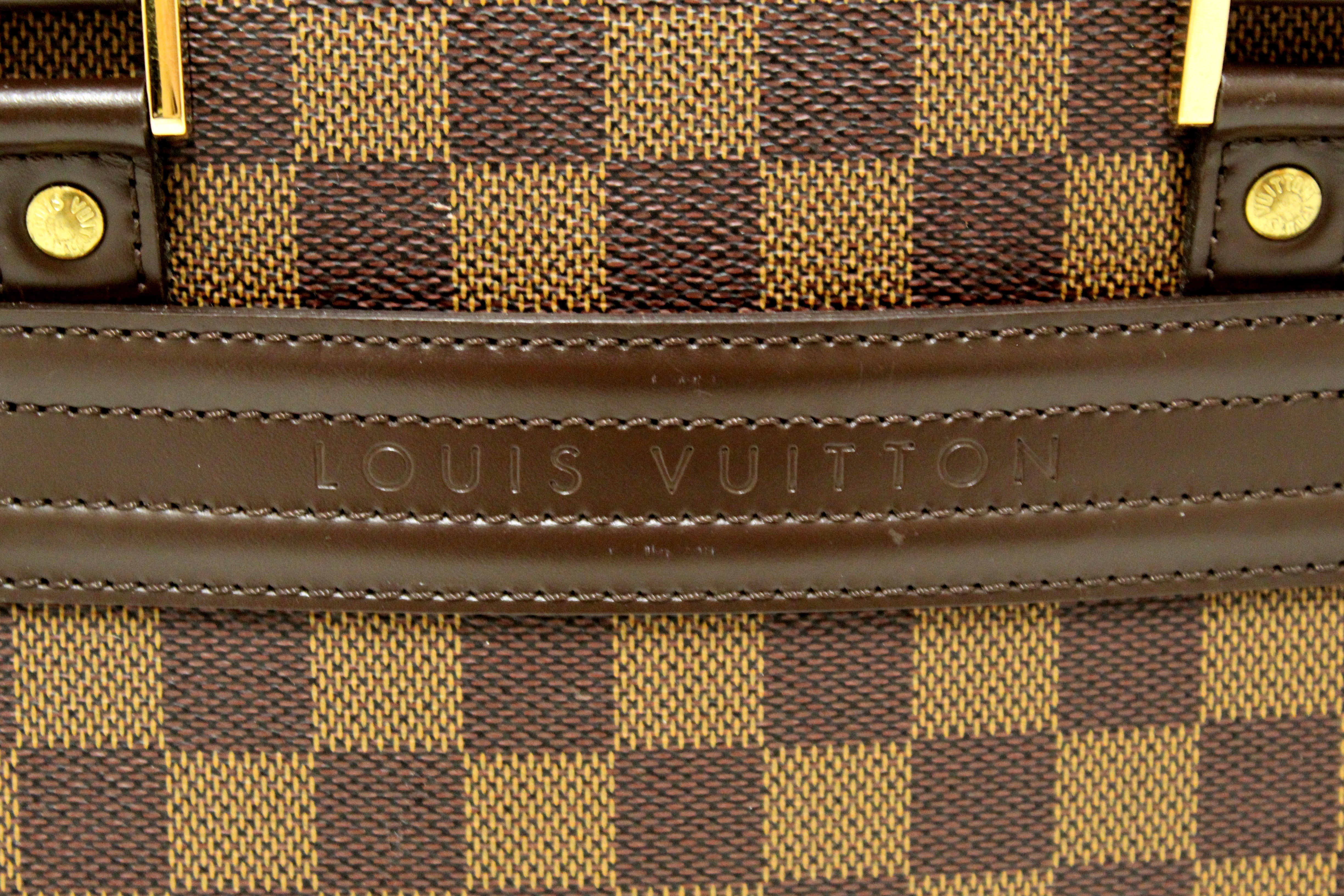Authentic Louis Vuitton Damier Ebene Nolita Handbag