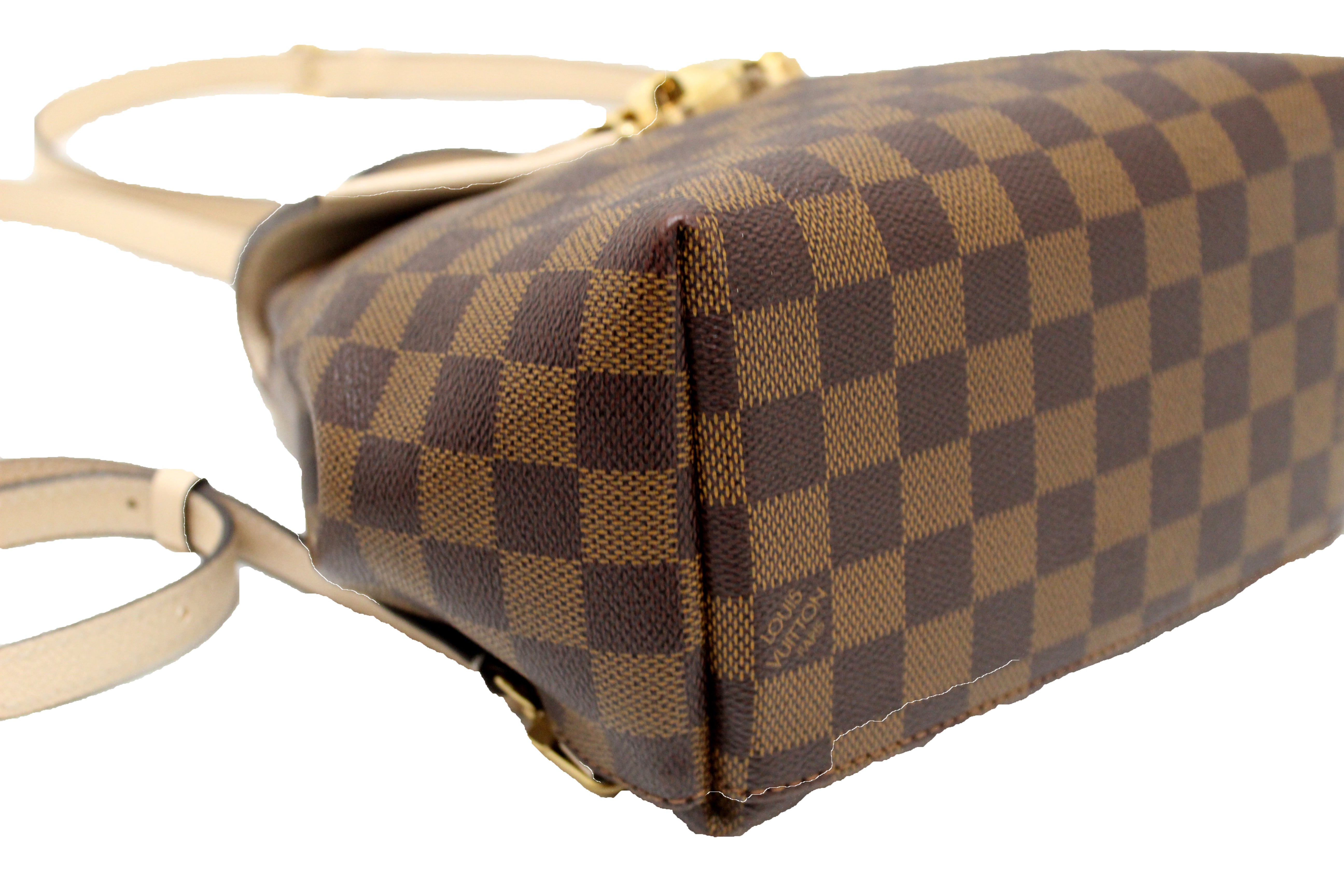 Louis+Vuitton+Clapton+Backpack+Brown+Canvas%2FLeather for
