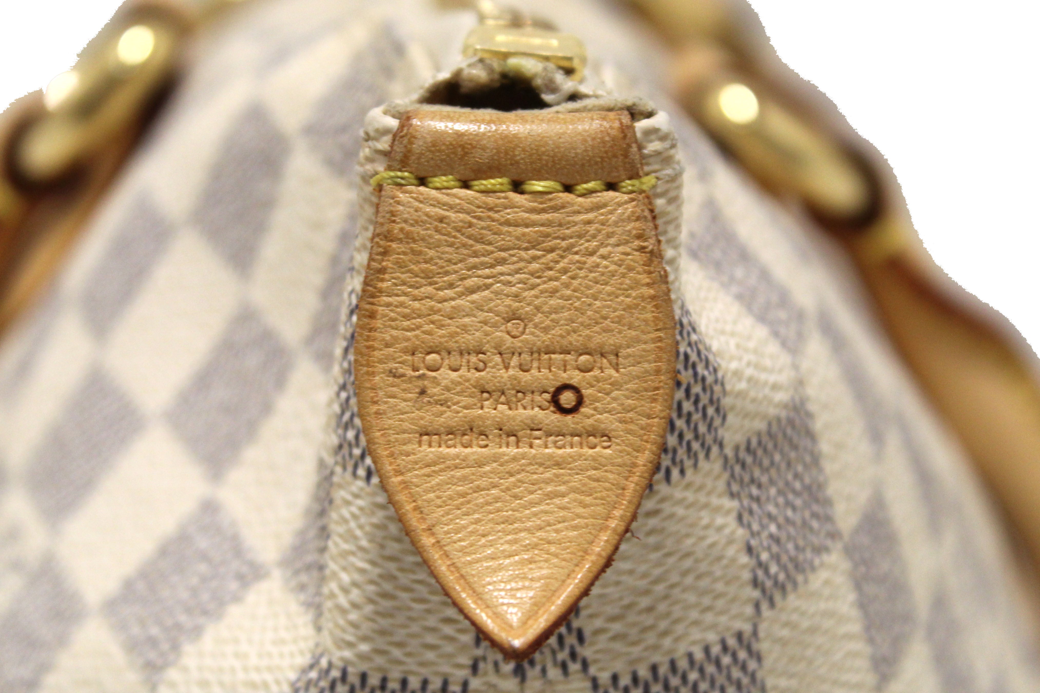 Authentic Louis Vuitton Damier Azur Saleya GM Shoulder Bag