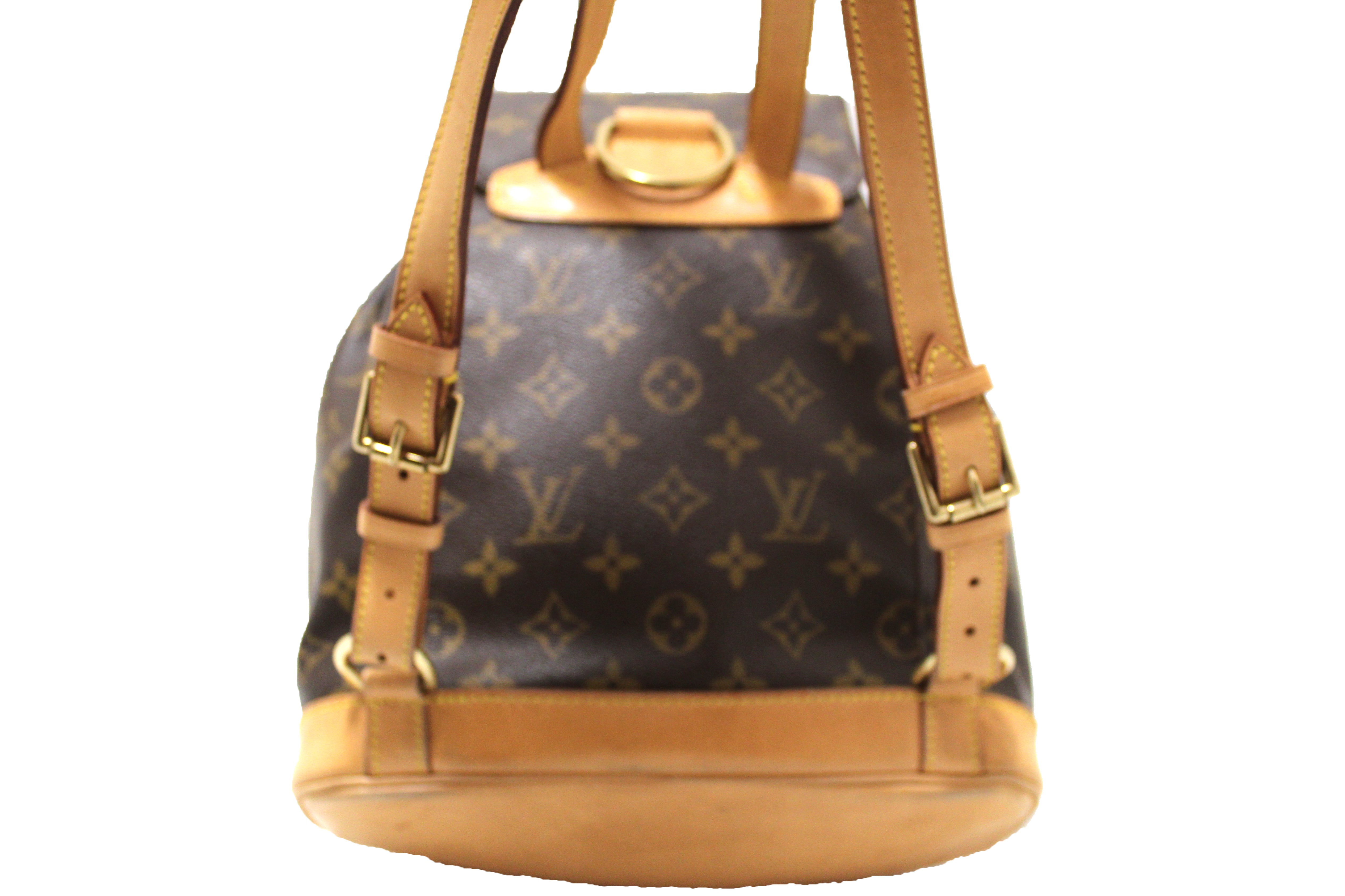 Authentic Louis Vuitton Classic Monogram Montsouris MM Backpack