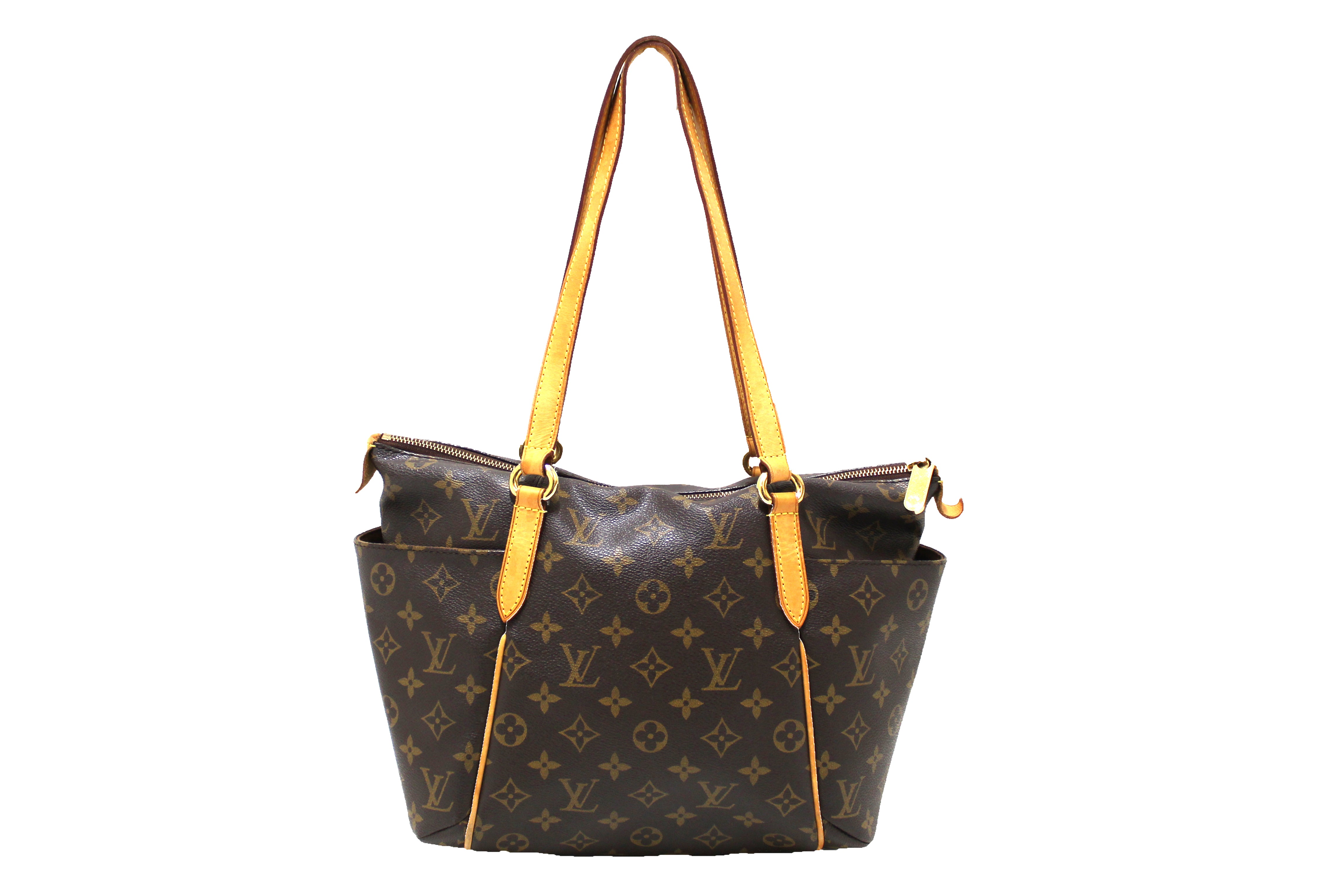 Vintage Louis Vuitton Monogram Totally GM Large Tote Bag Leather