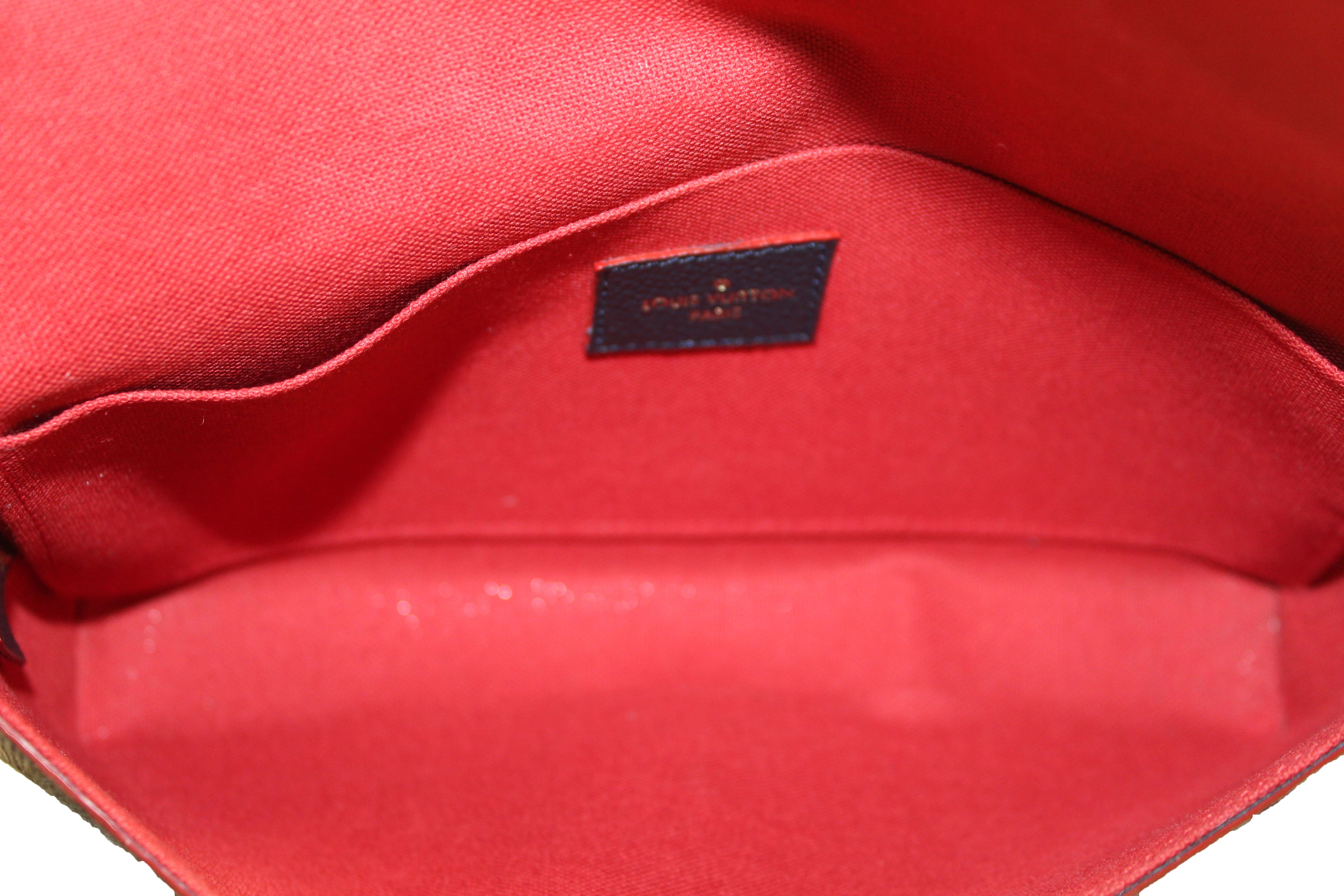 Louis Vuitton, Bags, Rare Lv Felicie Pochette 2 Way Bag Monoempreinte Navy  Blue