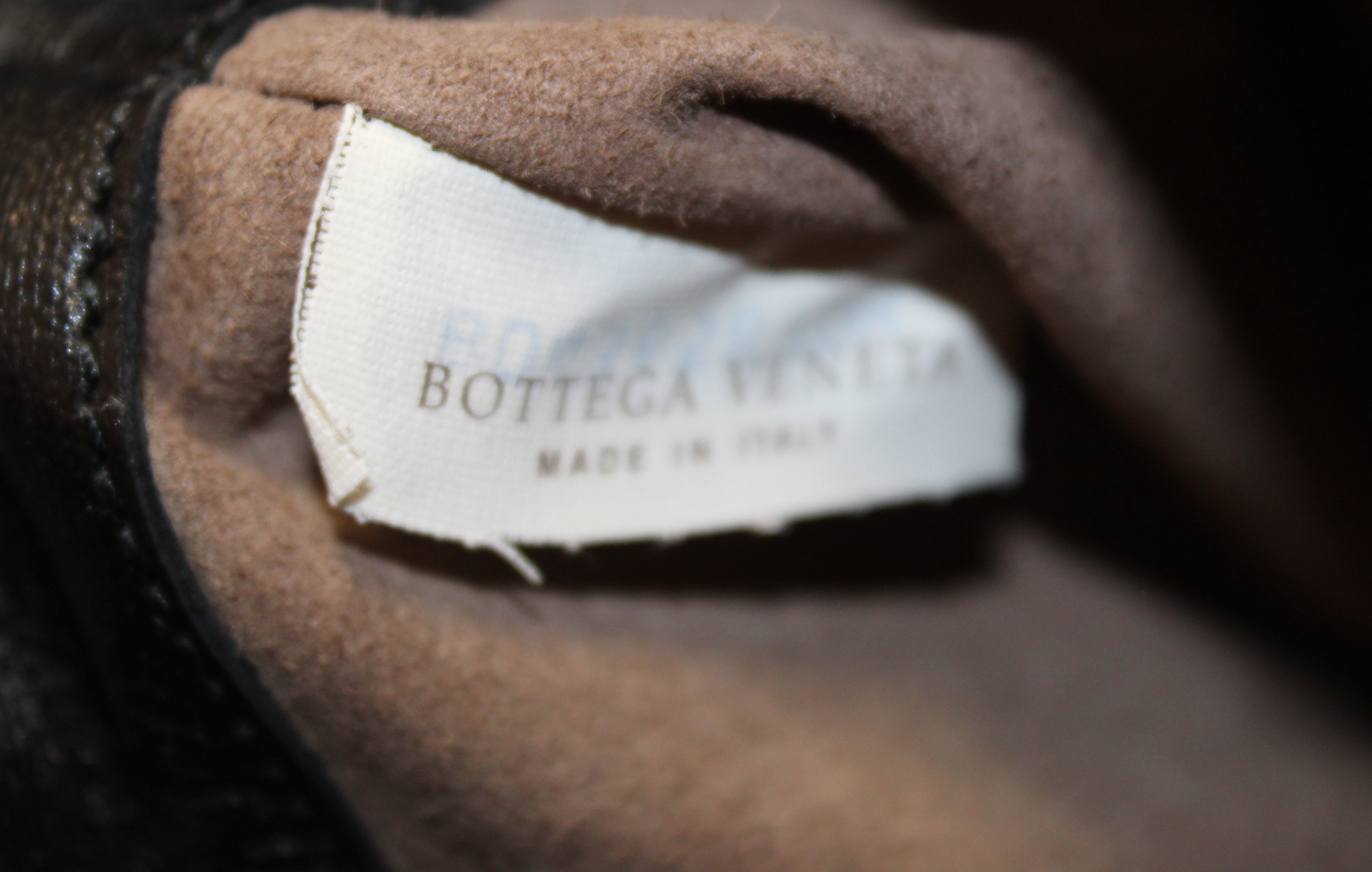 Authentic Bottega Veneta Black Intrecciato Leather Mini Flap Chain Crossbody Bag