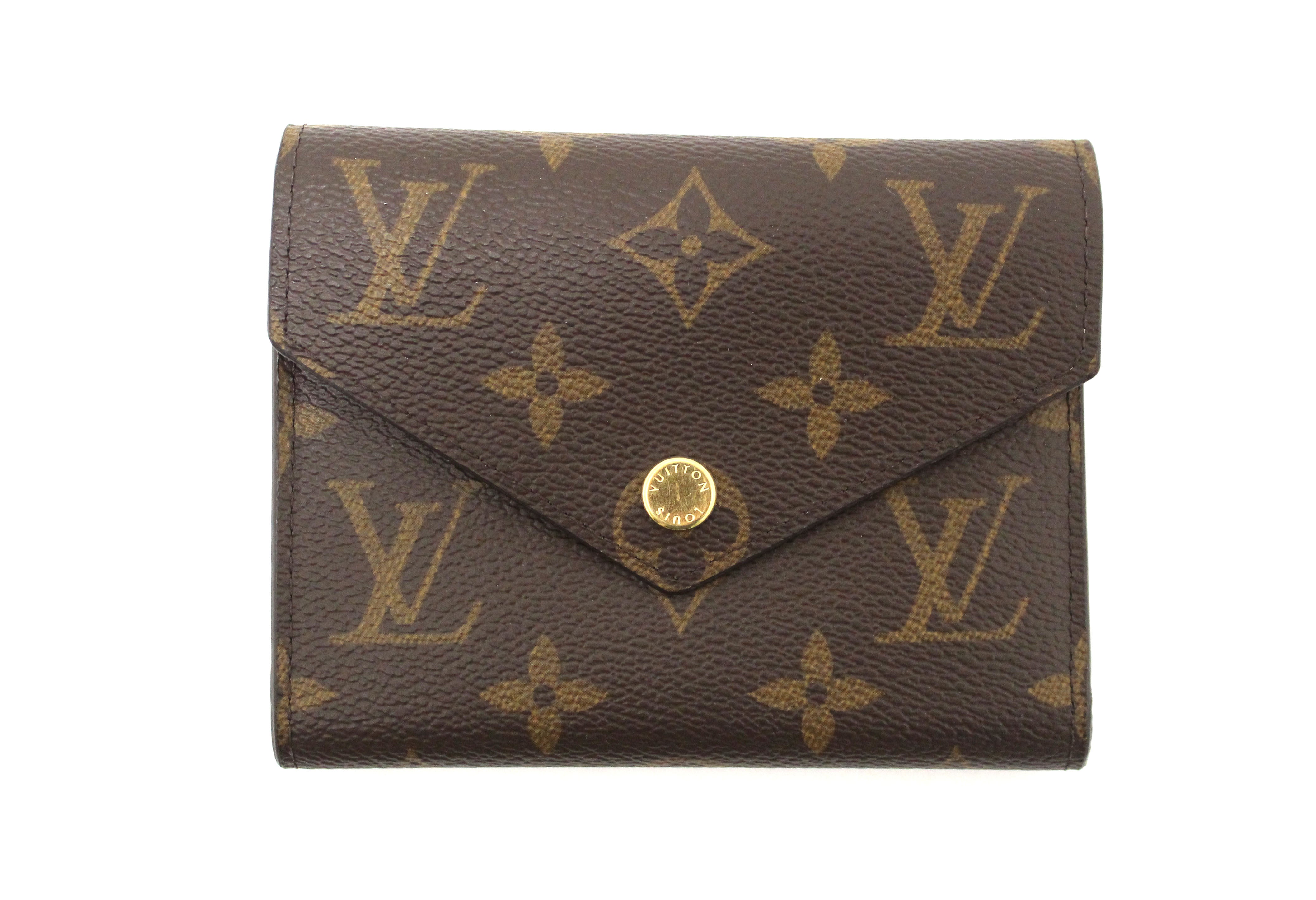 Authentic Louis Vuitton Classic Monogram Victorine Wallet