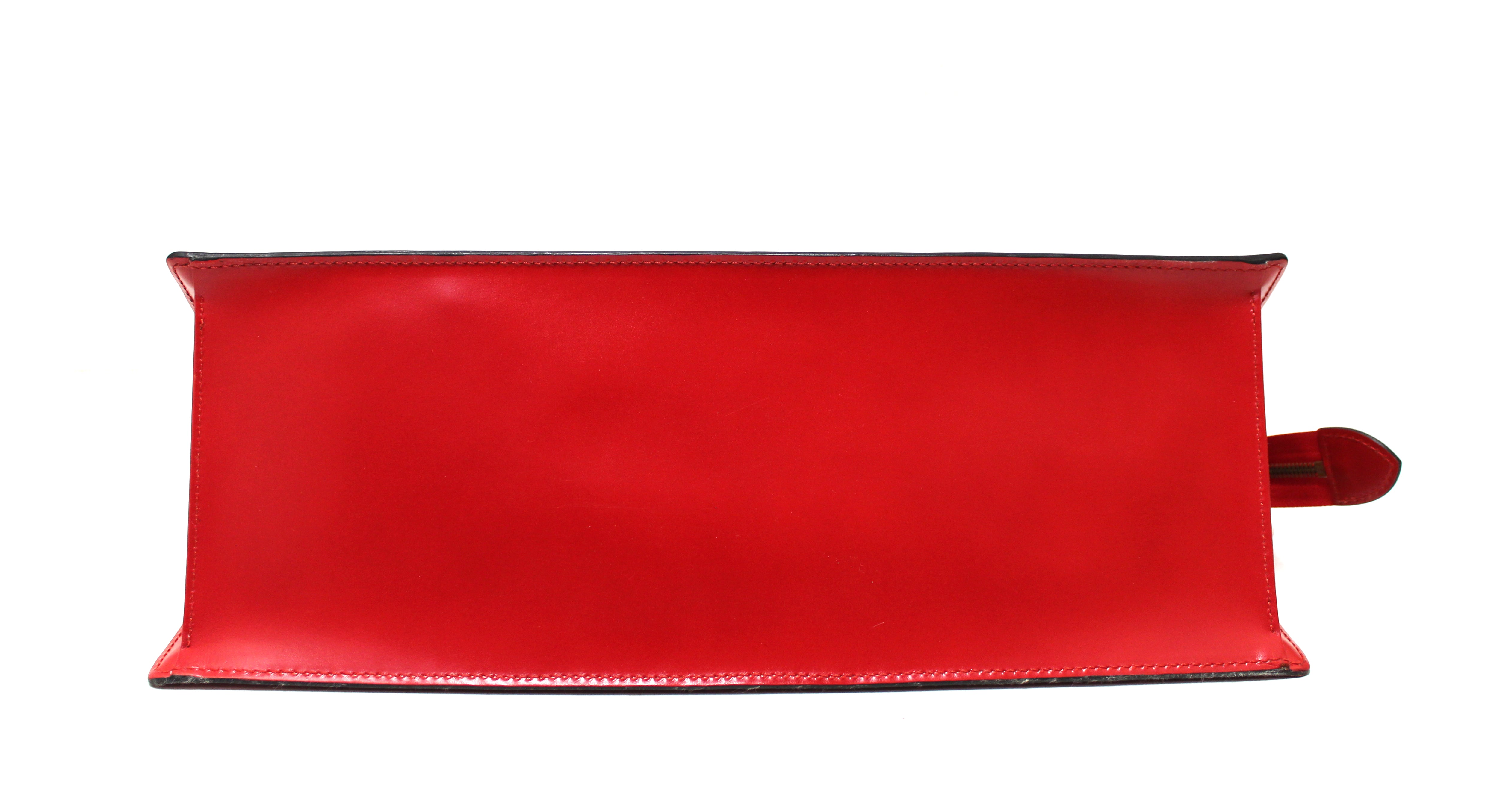 LOUIS VUITTON Epi Sac Triangle Hand Bag Red M52097 LV Auth nh056 Leather  ref.375693 - Joli Closet