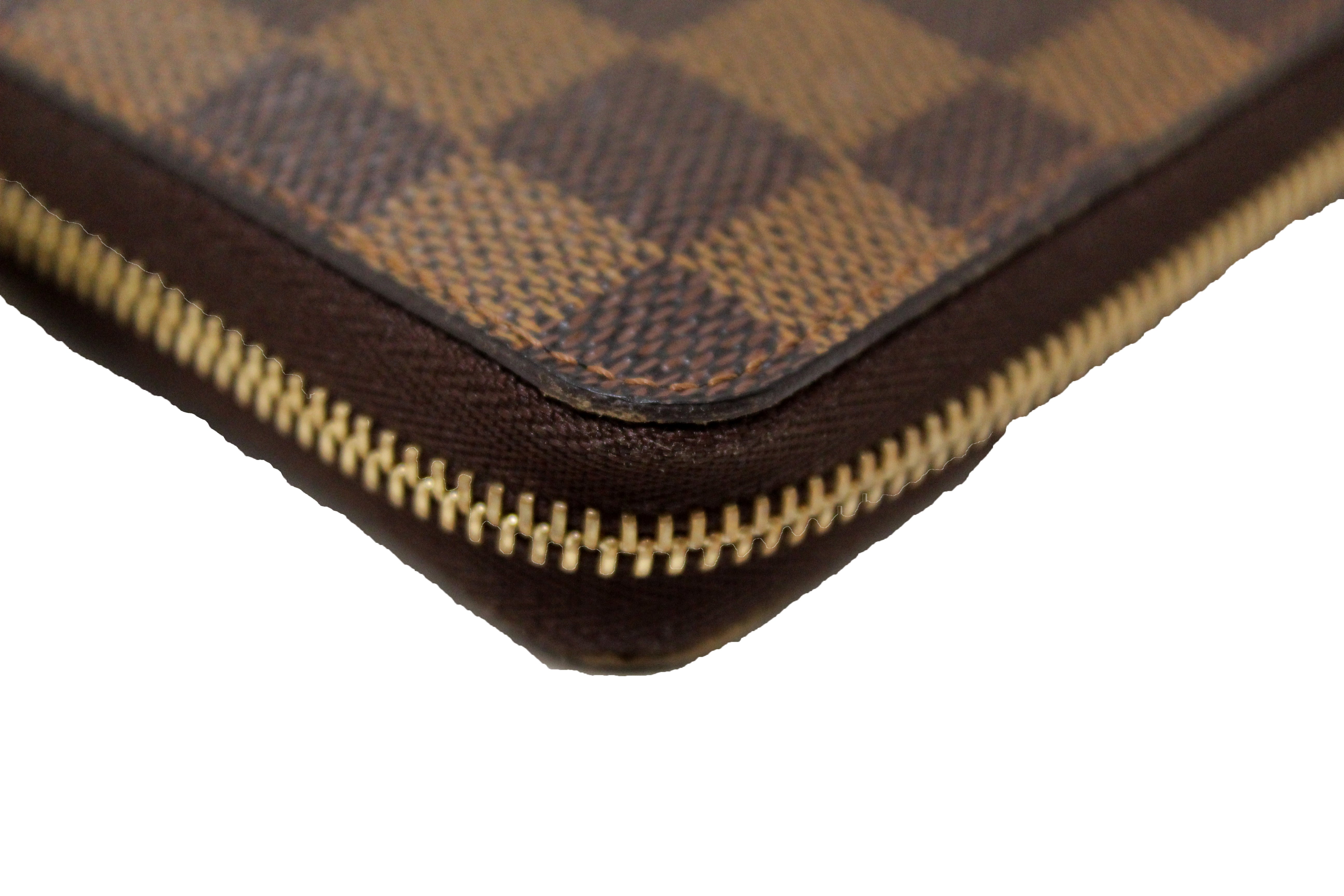 Authentic Louis Vuitton Damier Ebene Zippy Coin Purse