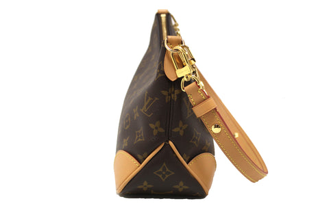 Authentic Louis Vuitton Classic Monogram Boulogne Shoulder/Crossbody Bag