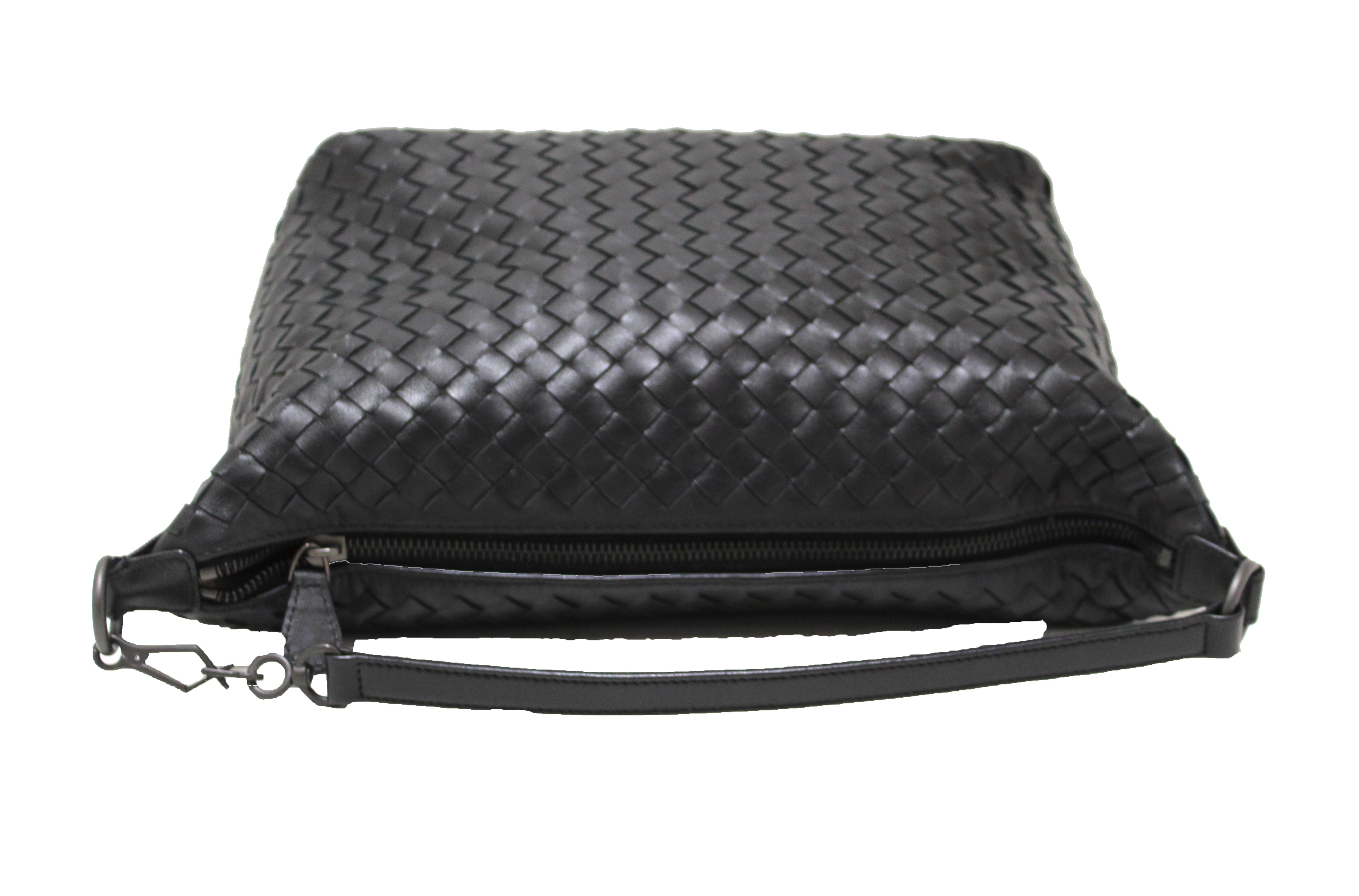 Bottega Veneta Shoulder Bag Black Nappa Intrecciato – Coco Approved Studio