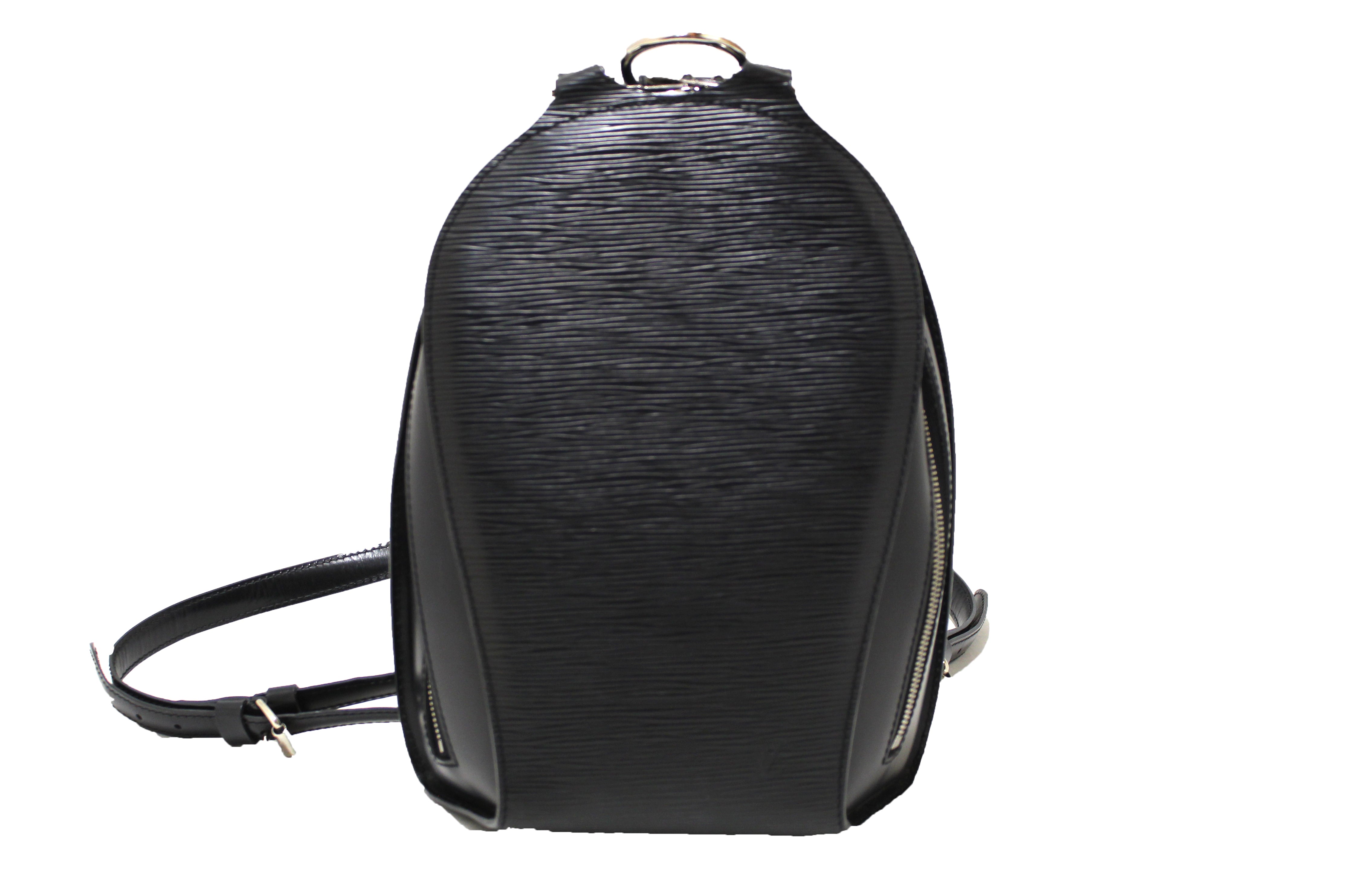 Black Mabillon Epi Leather Backpack (Authentic Pre-Owned)