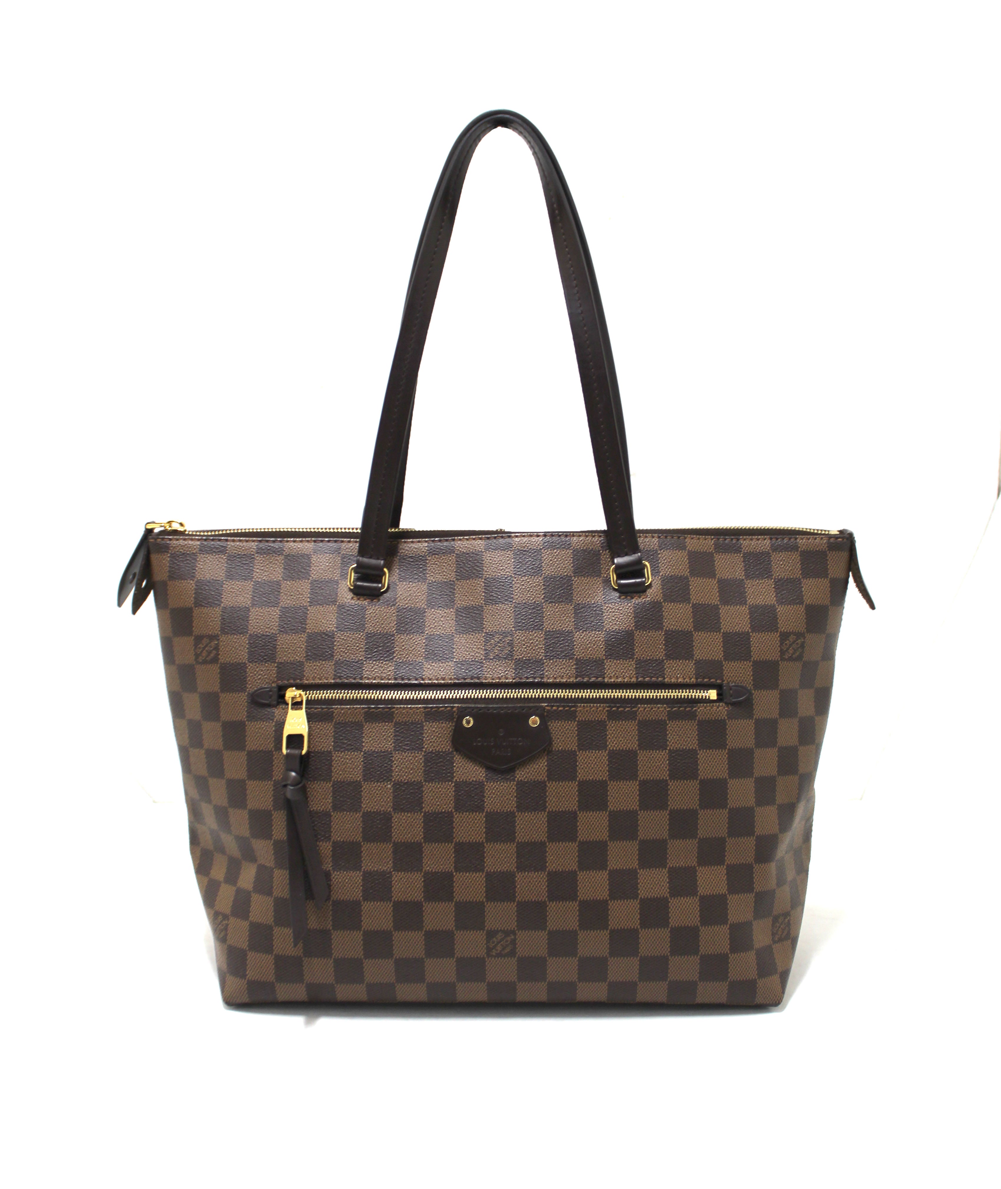 Authentic Louis Vuitton Damier Ebene Iena MM Shoulder Tote Bag – Paris  Station Shop