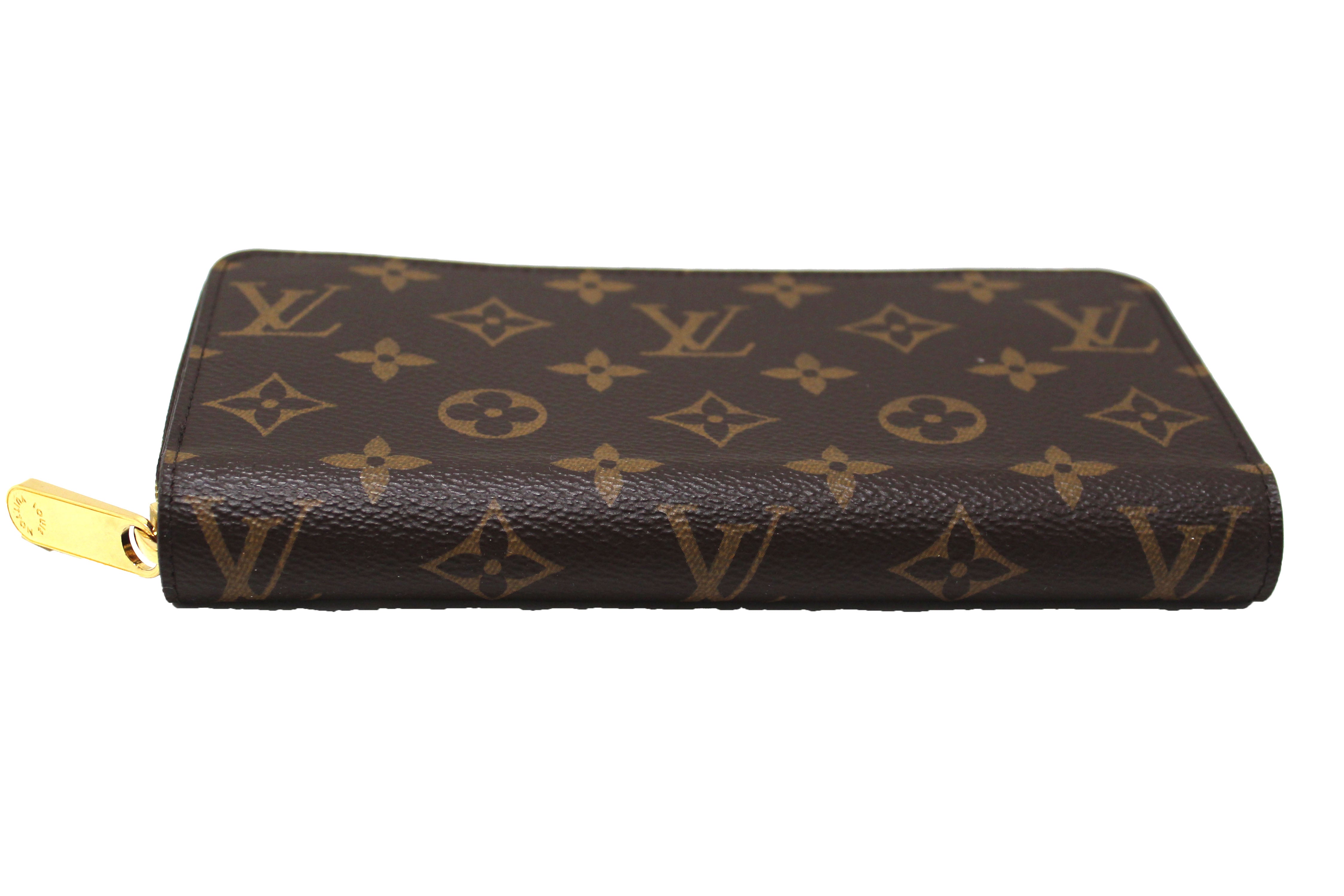 Shop Louis Vuitton ZIPPY WALLET Monogram Canvas Leather Long
