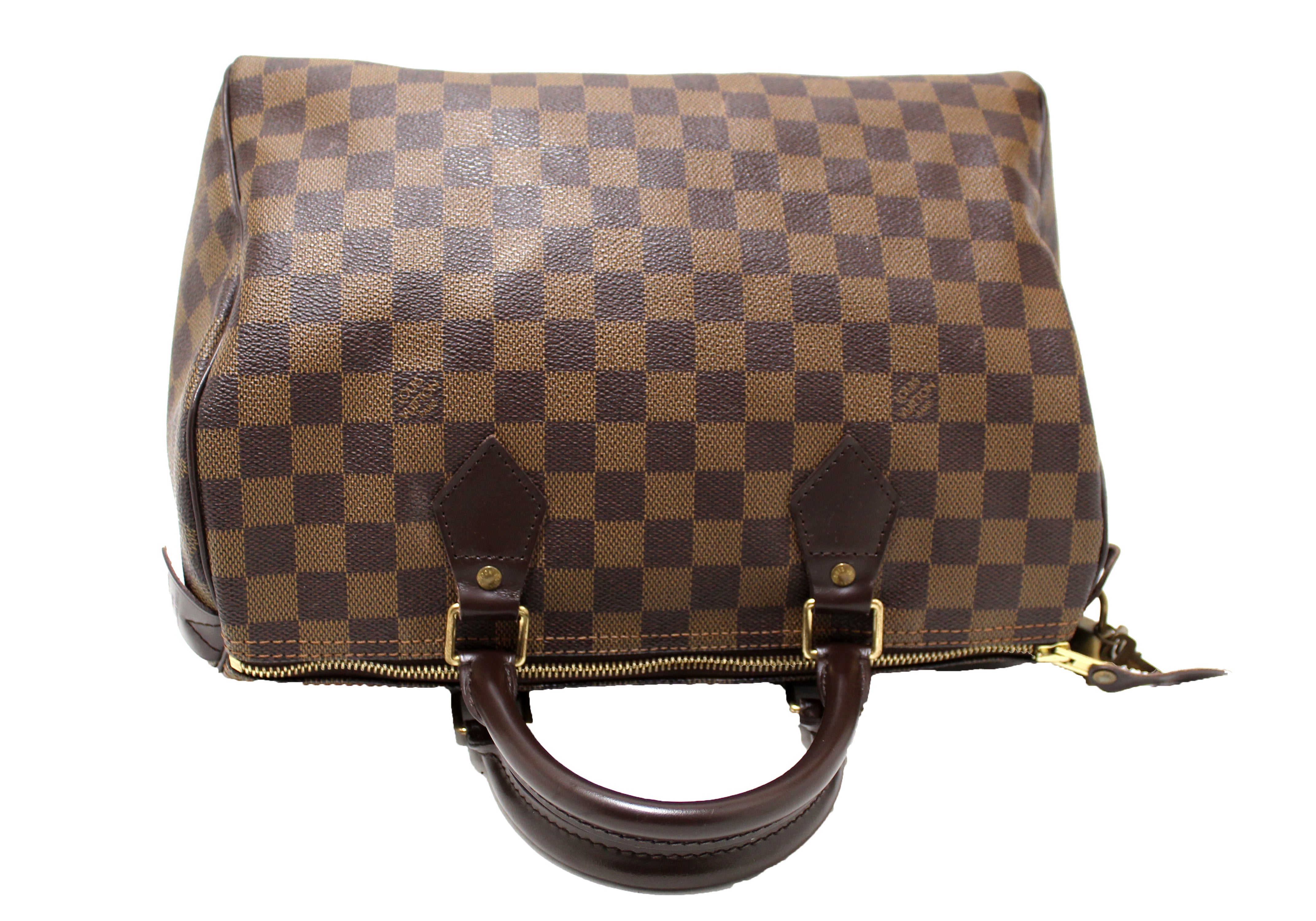 Authentic Louis Vuitton Damier Ebene Speedy 30 Handbag – Paris