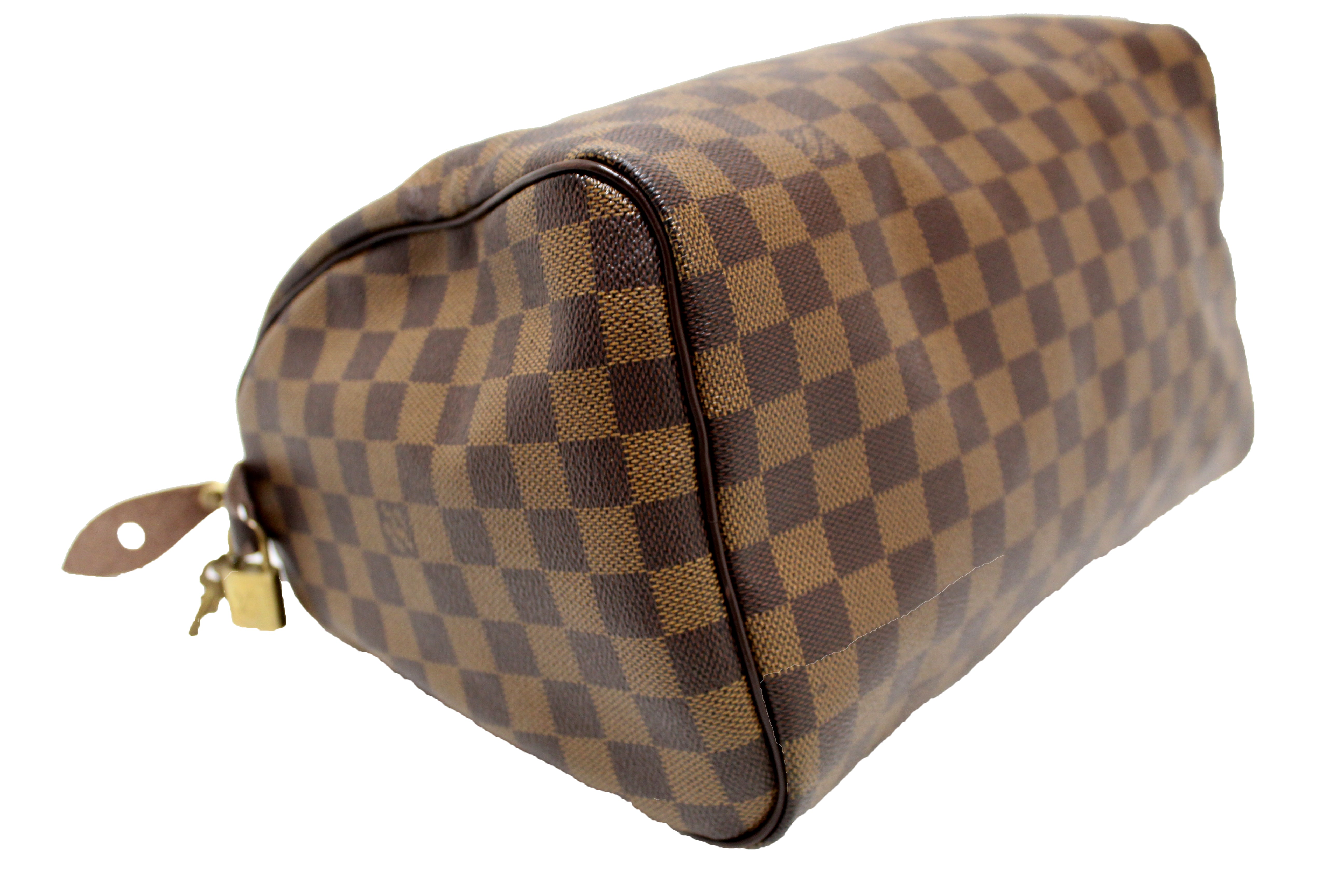 Louis Vuitton Speedy 30 Damier Ebene Canvas Handbag - Boca Pawn