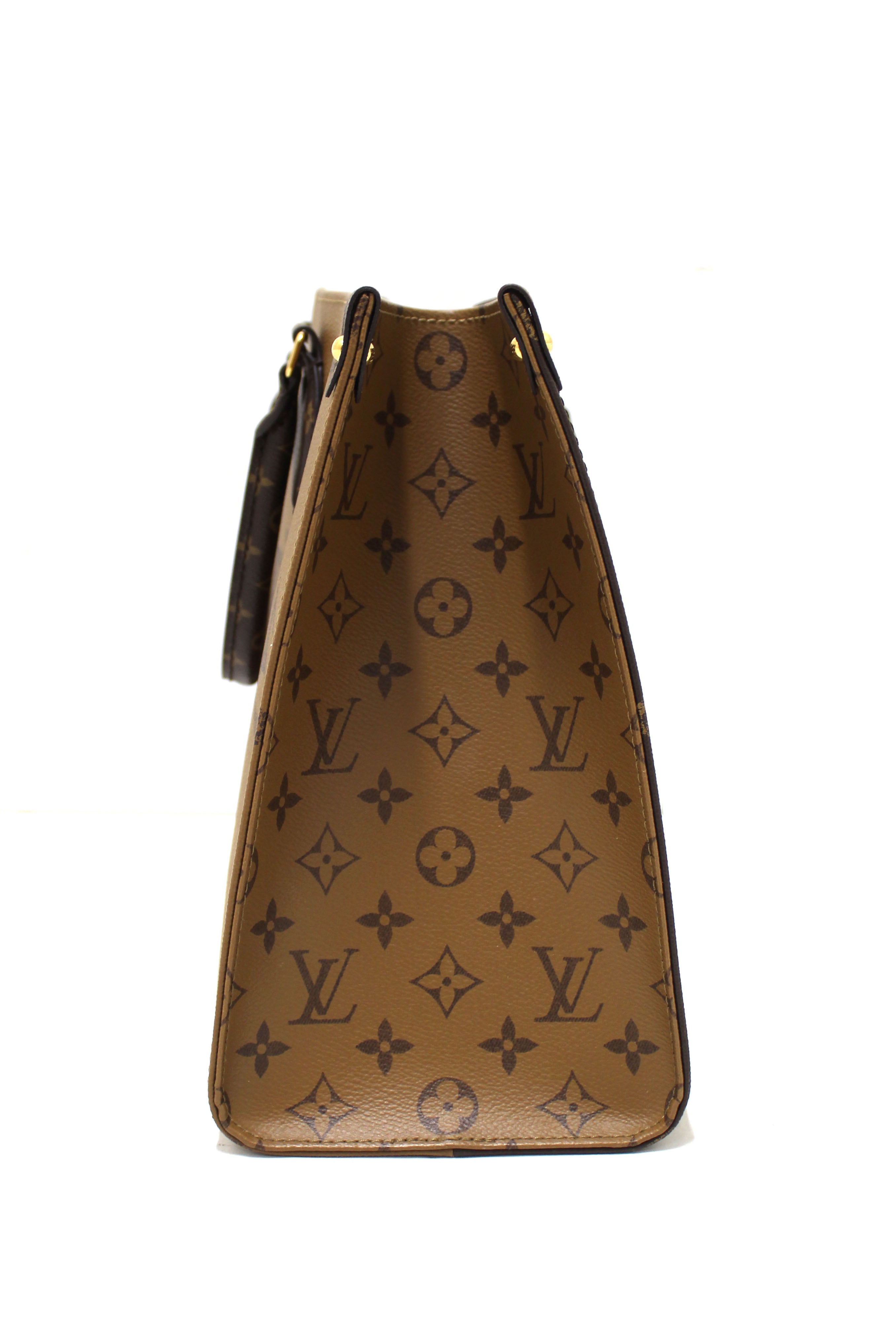 Authentic Louis Vuitton Giant Monogram Canvas OnTheGO MM Tote Bag