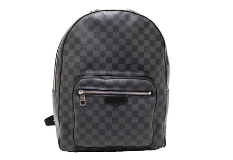 Authentic Louis Vuitton Damier Graphite Josh Backpack