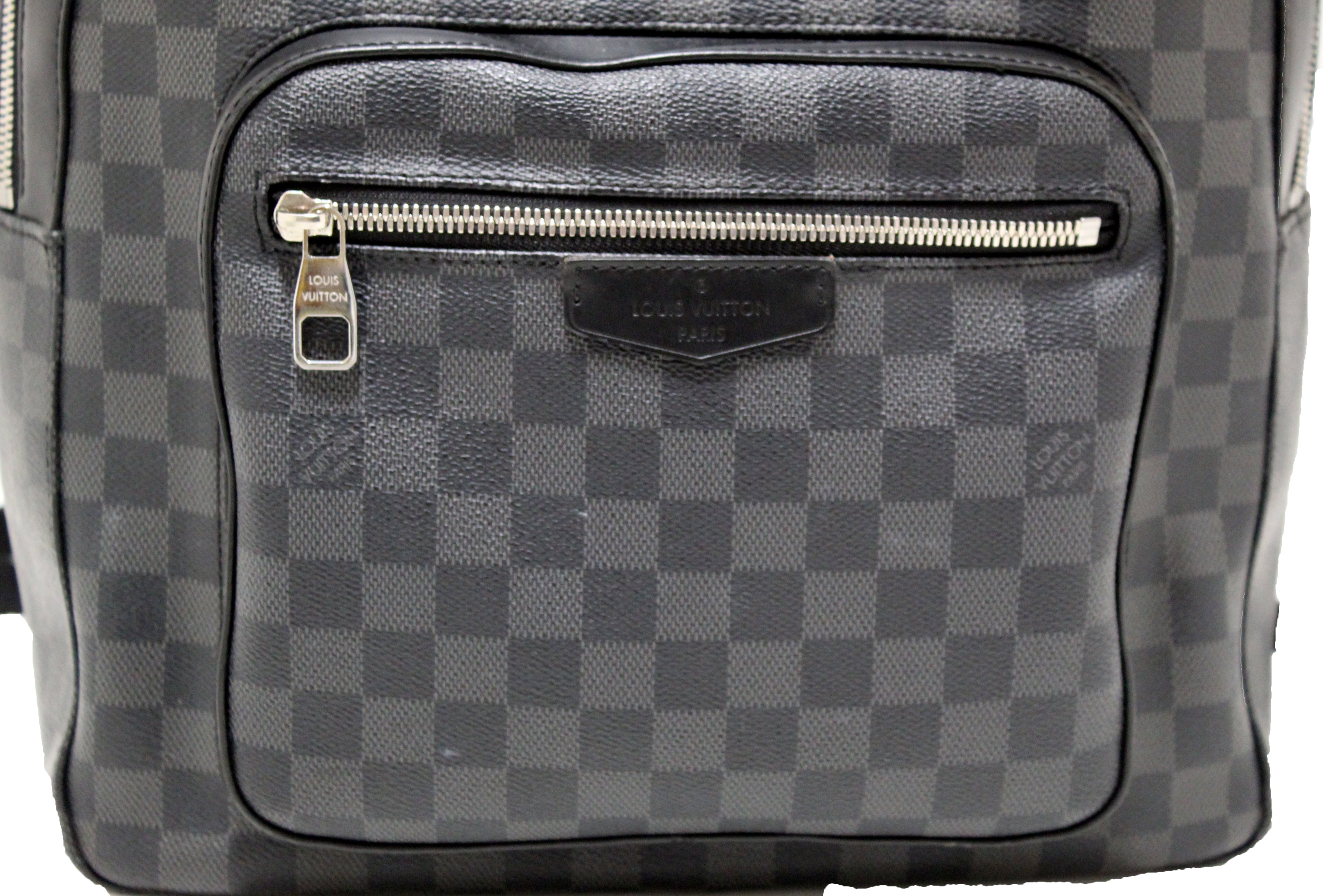 fake louis vuitton backpack damier Authentic Louis Vuitton Damier Graphite Josh Backpack – Paris Station Shop