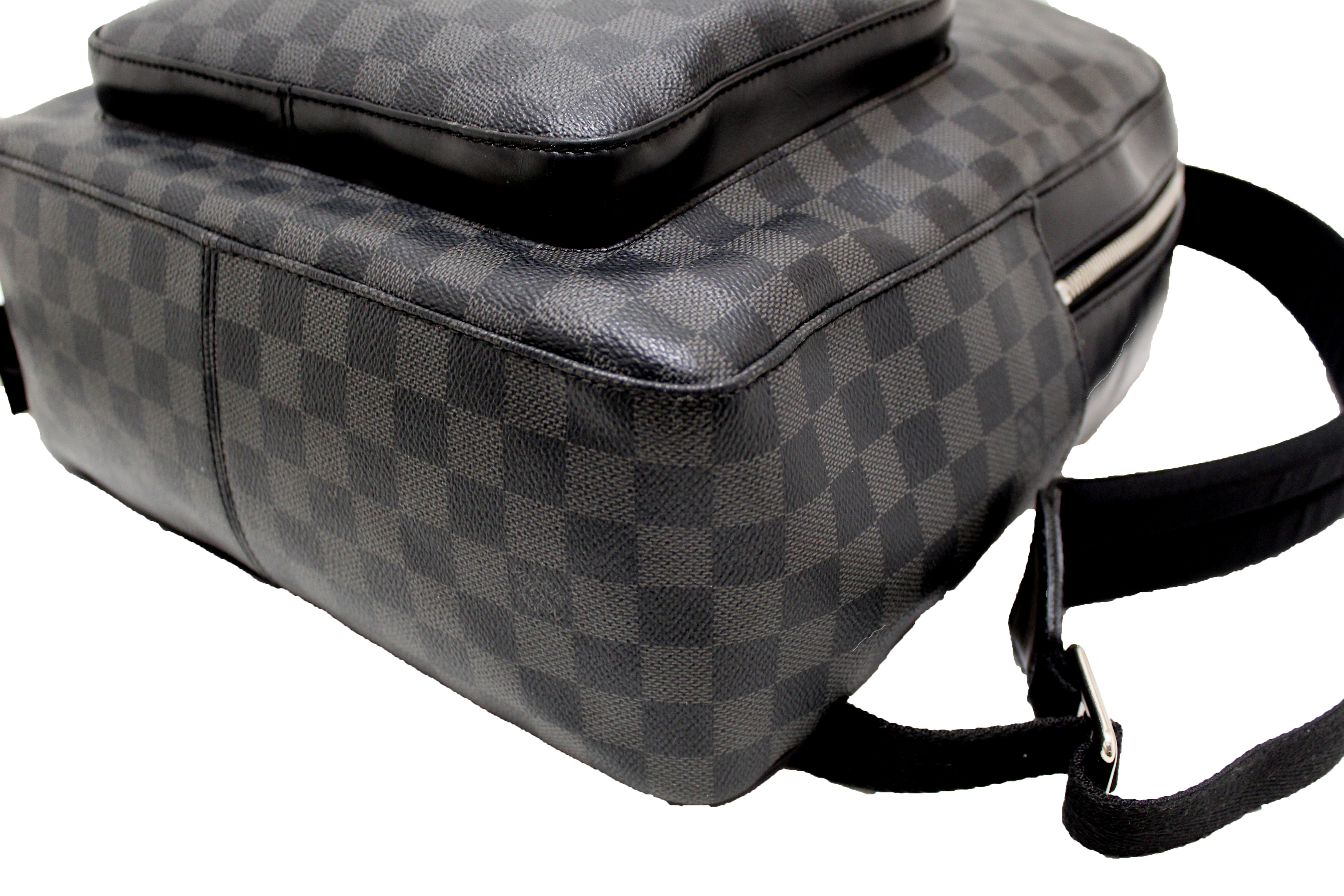 Authentic Louis Vuitton Damier Graphite Josh Backpack