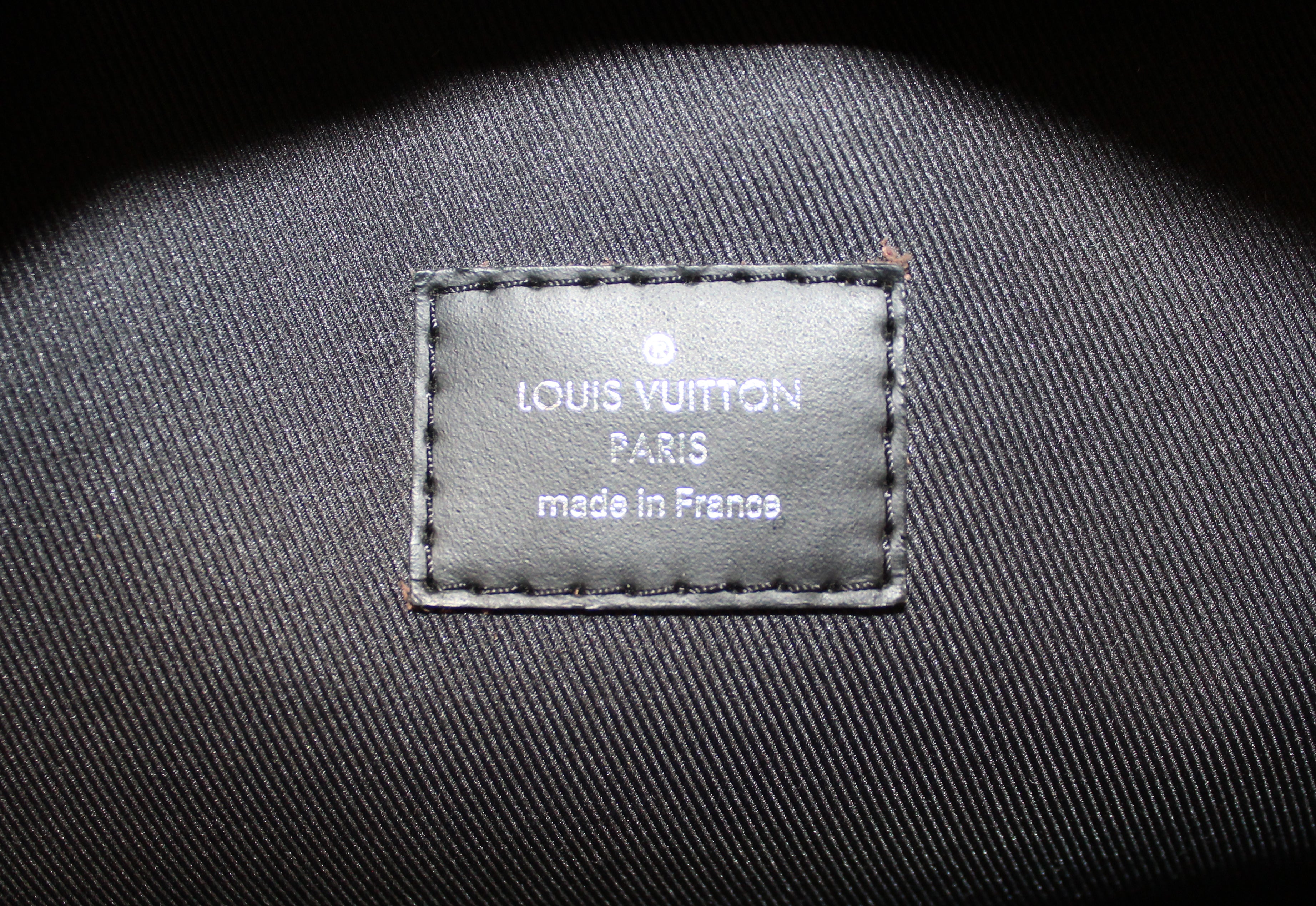 Authentic Louis Vuitton Damier Graphite Josh Backpack