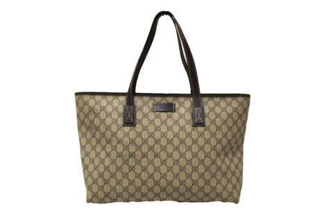 Authentic Gucci Brown GG Shoulder Tote