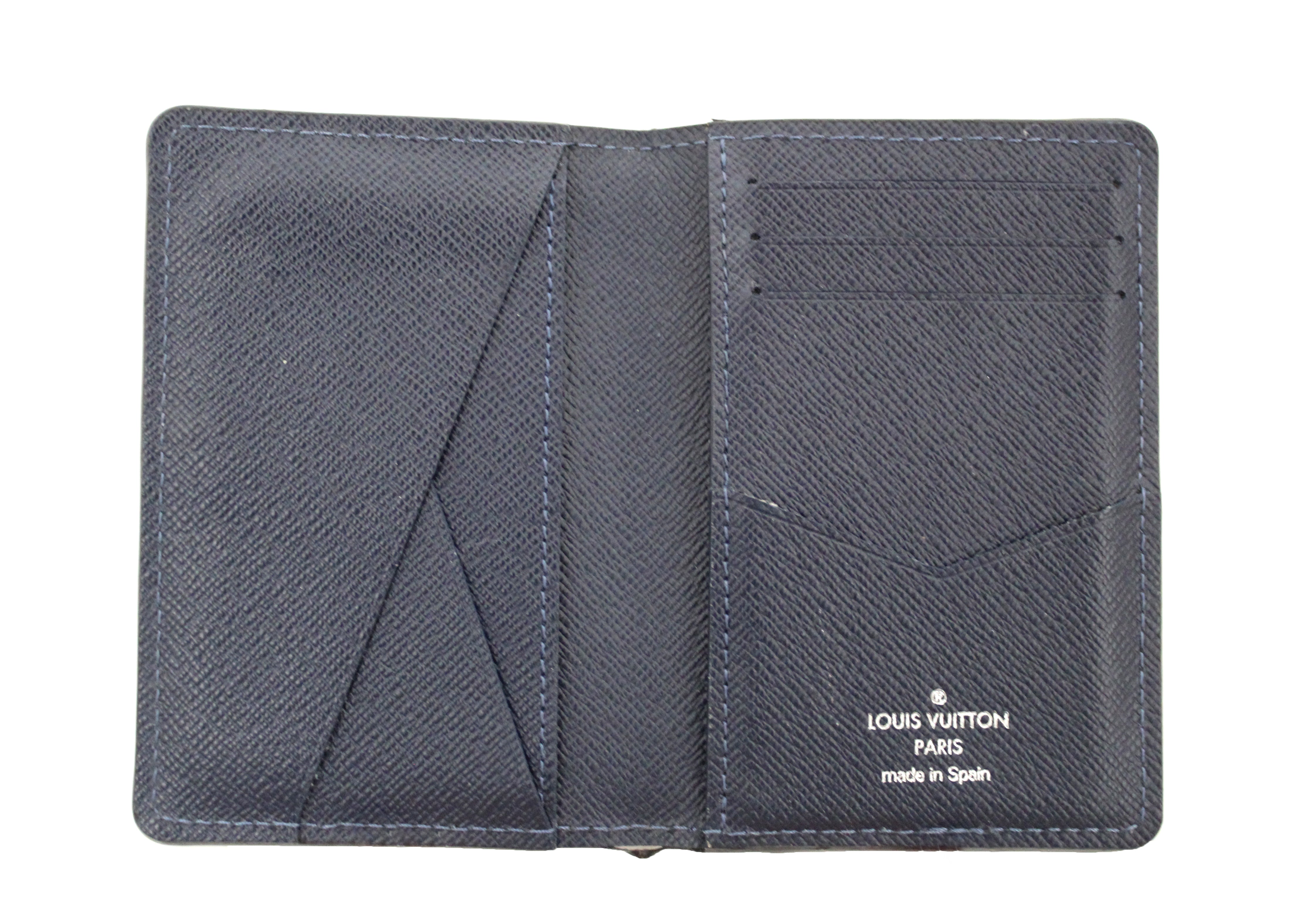 Organizer Louis Vuitton Malletier Vintage Black Epi Leather