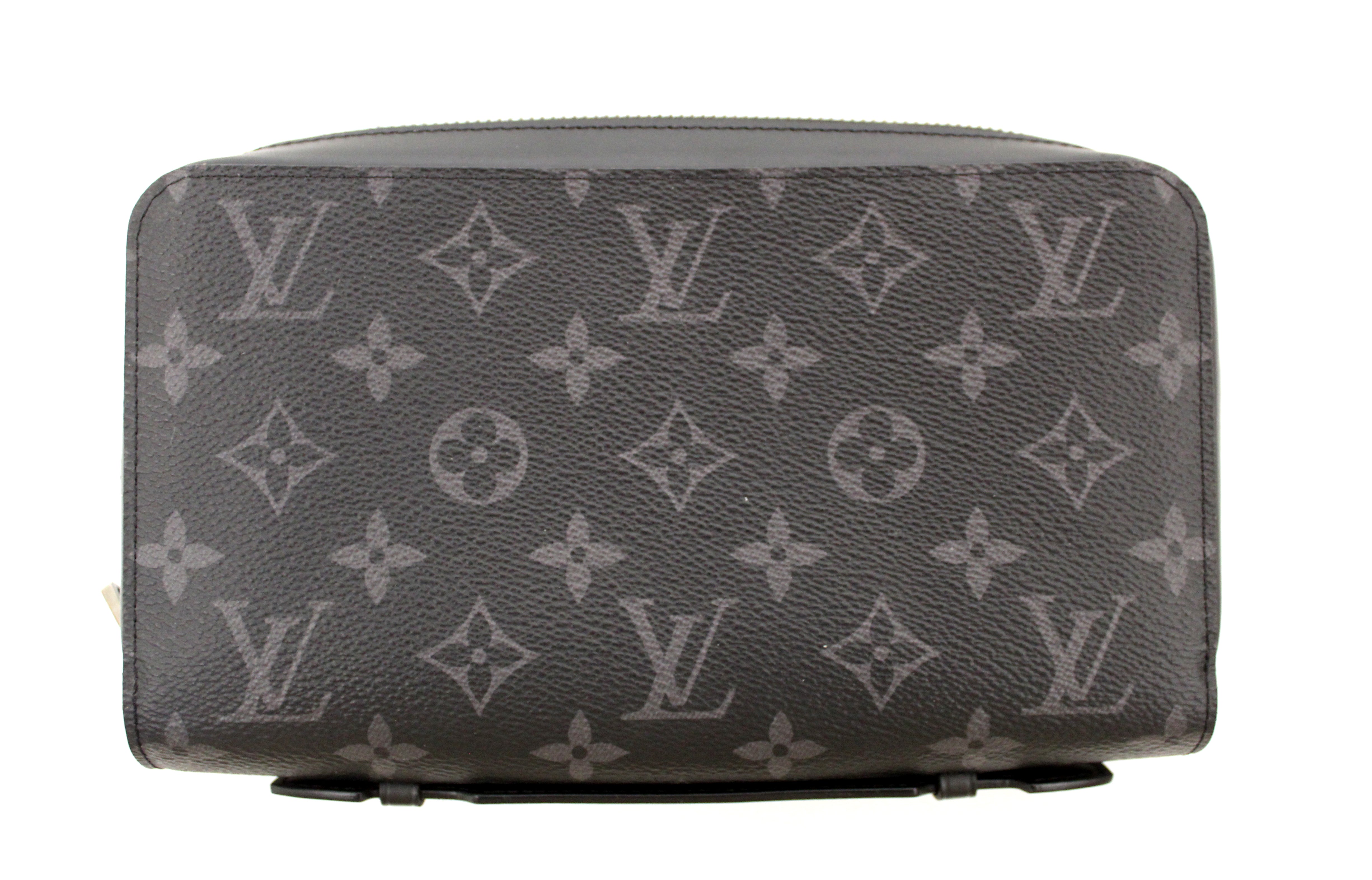Pre-owned Louis Vuitton Toiletry Pouch Monogram Eclipse Gm Black/grey