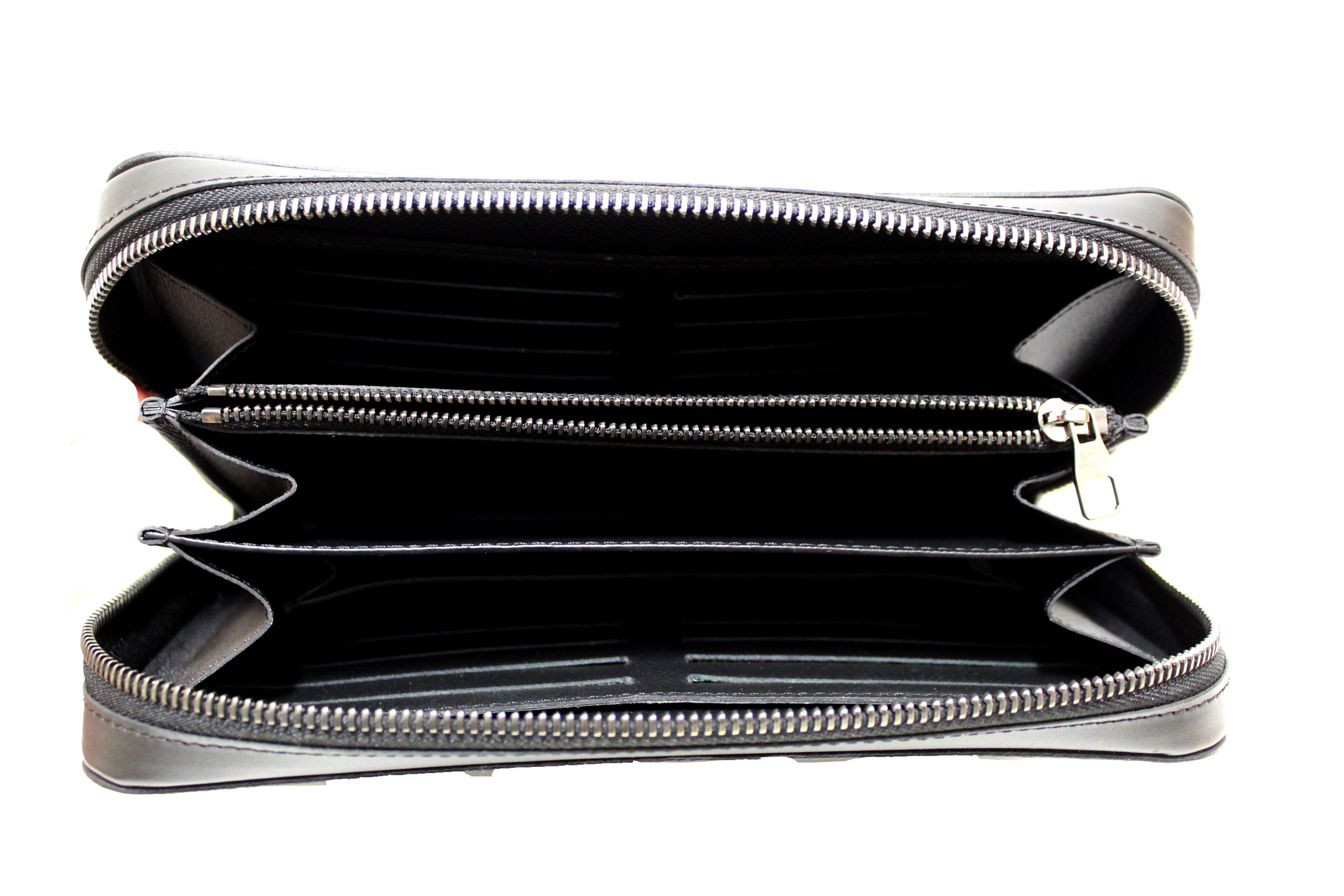Louis Vuitton Zippy XL Wallet Black Monogram Eclipse - Allu USA