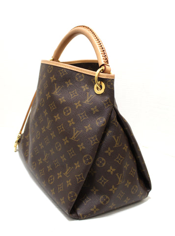 Authentic Louis Vuitton Classic Monogram Canvas Artsy MM Shoulder Bag