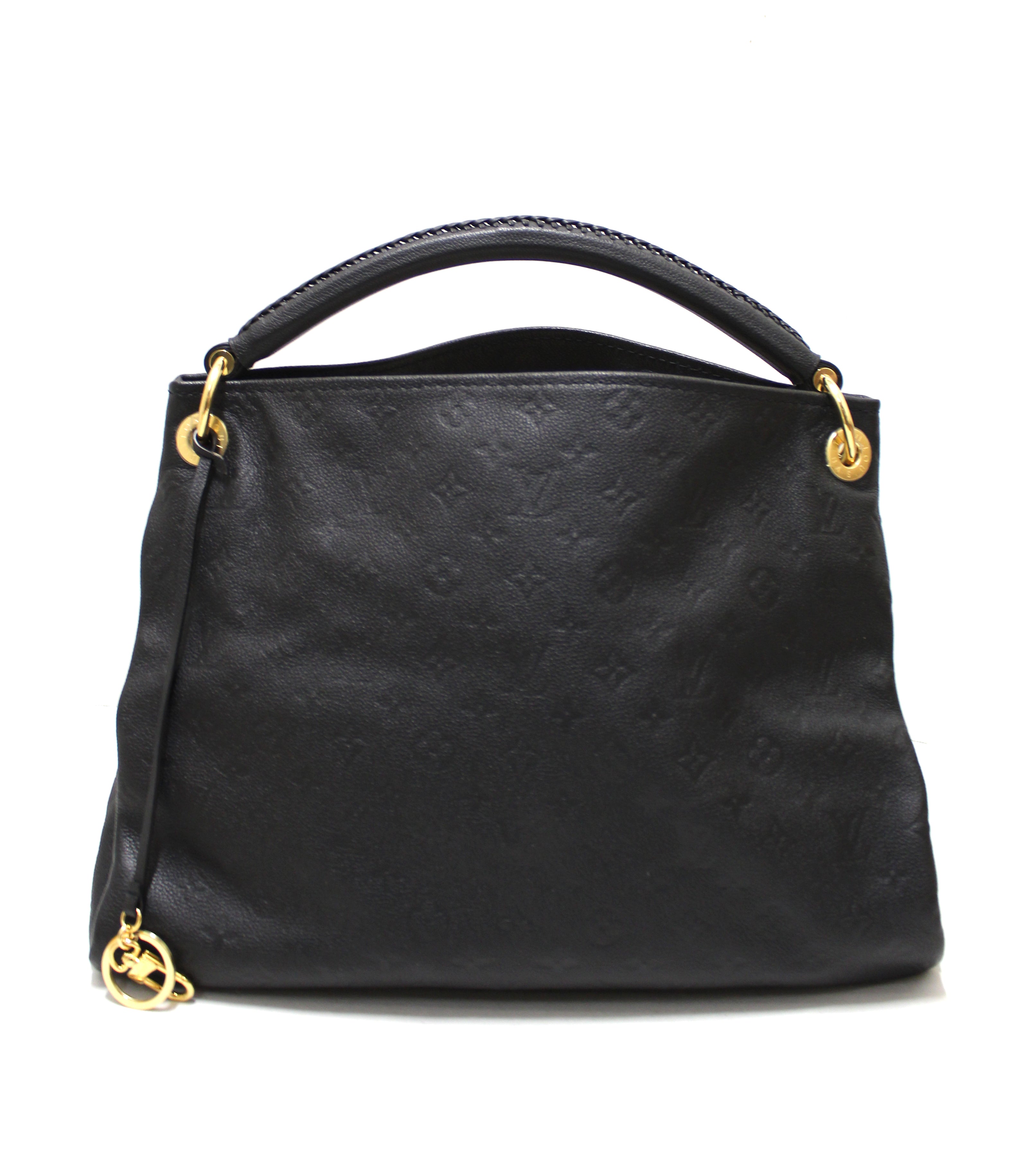 Louis Vuitton Artsy shopping bag in dark brown empreinte monogram leather