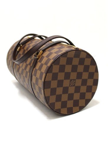 Authentic Louis Vuitton Damier Ebene Papillon 30 Handbag