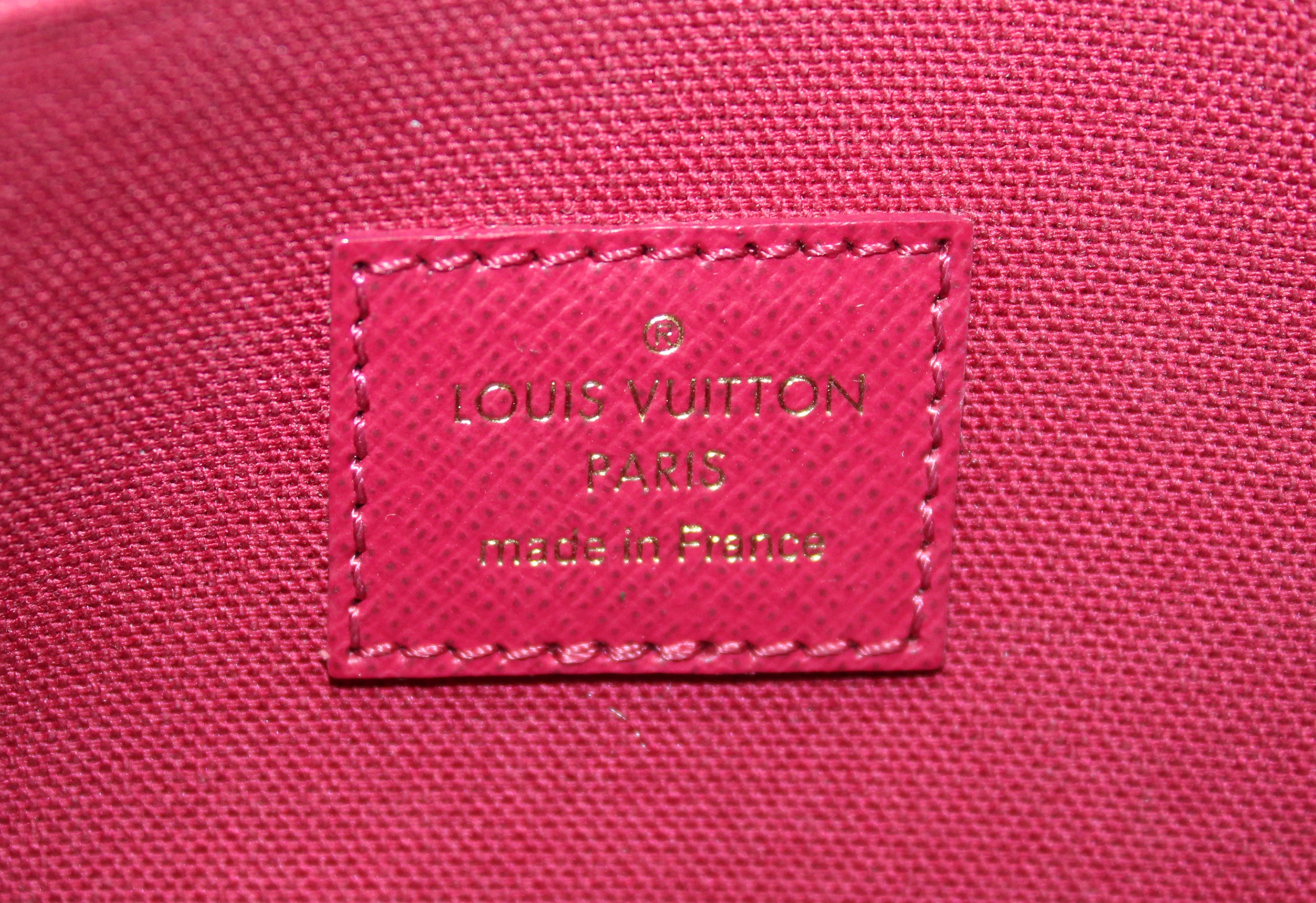 Authentic Louis Vuitton Classic Monogram Felicie Pochette Bag
